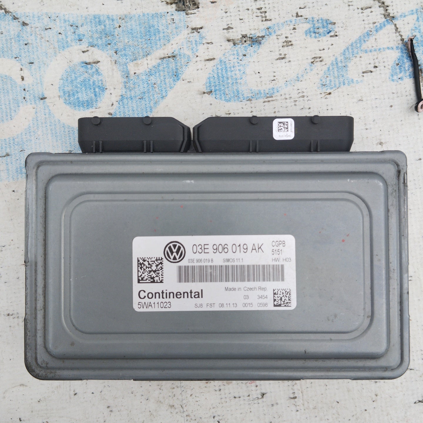 Zündkit für Volkswagen Polo 1.2 B, Baujahr 2013, Code: 03E906019AK ecoAG4642