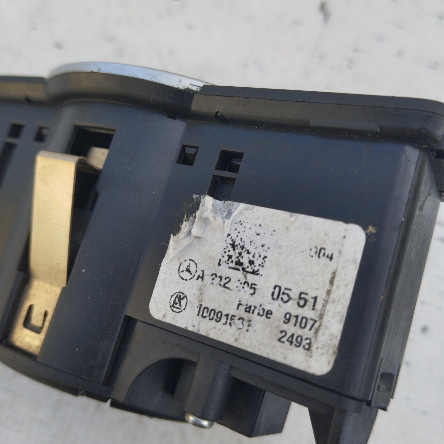 Mercedes A-Class w176 light control panel code: a2129050551 ecoAG4655