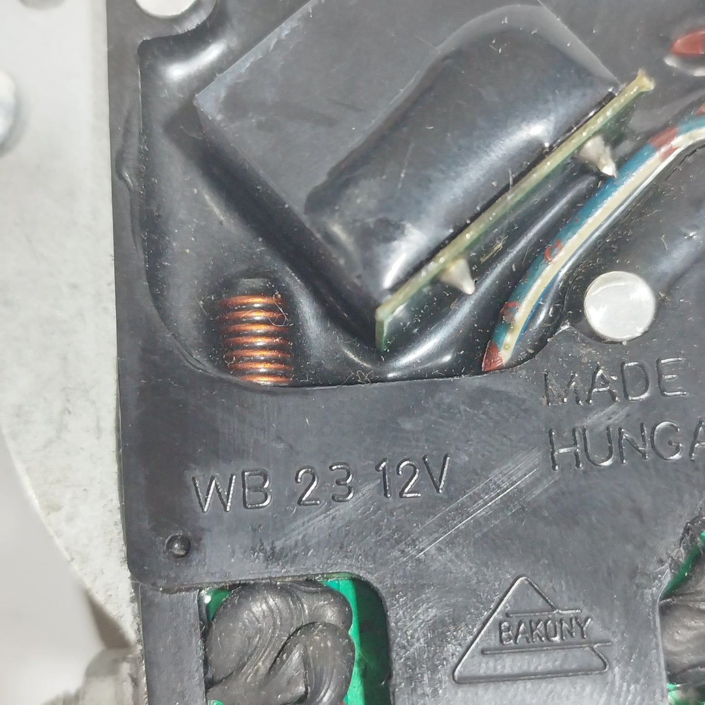 Front windscreen wiper motor Suzuki Splash 2008 code: WB2312V ecoAC7533