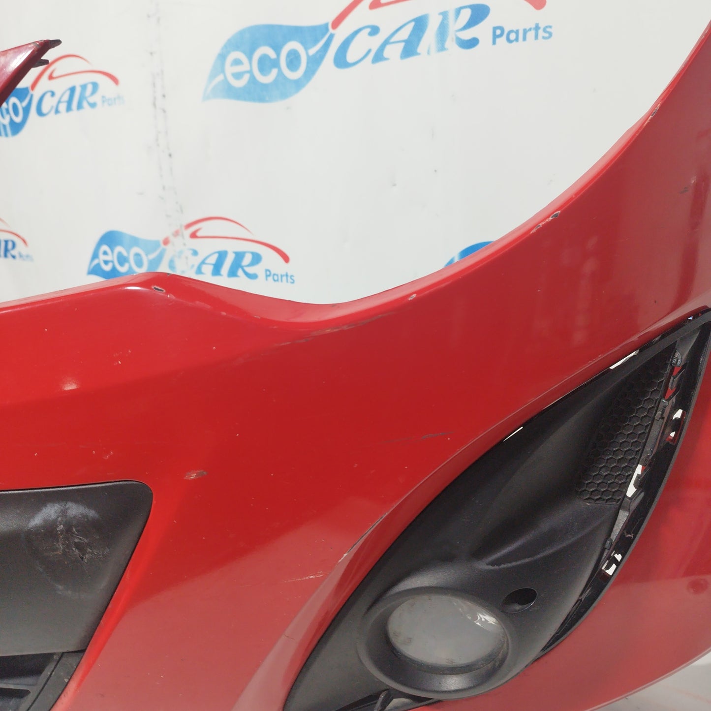 Red front bumper Opel Corsa D 2012 ecoAC6807