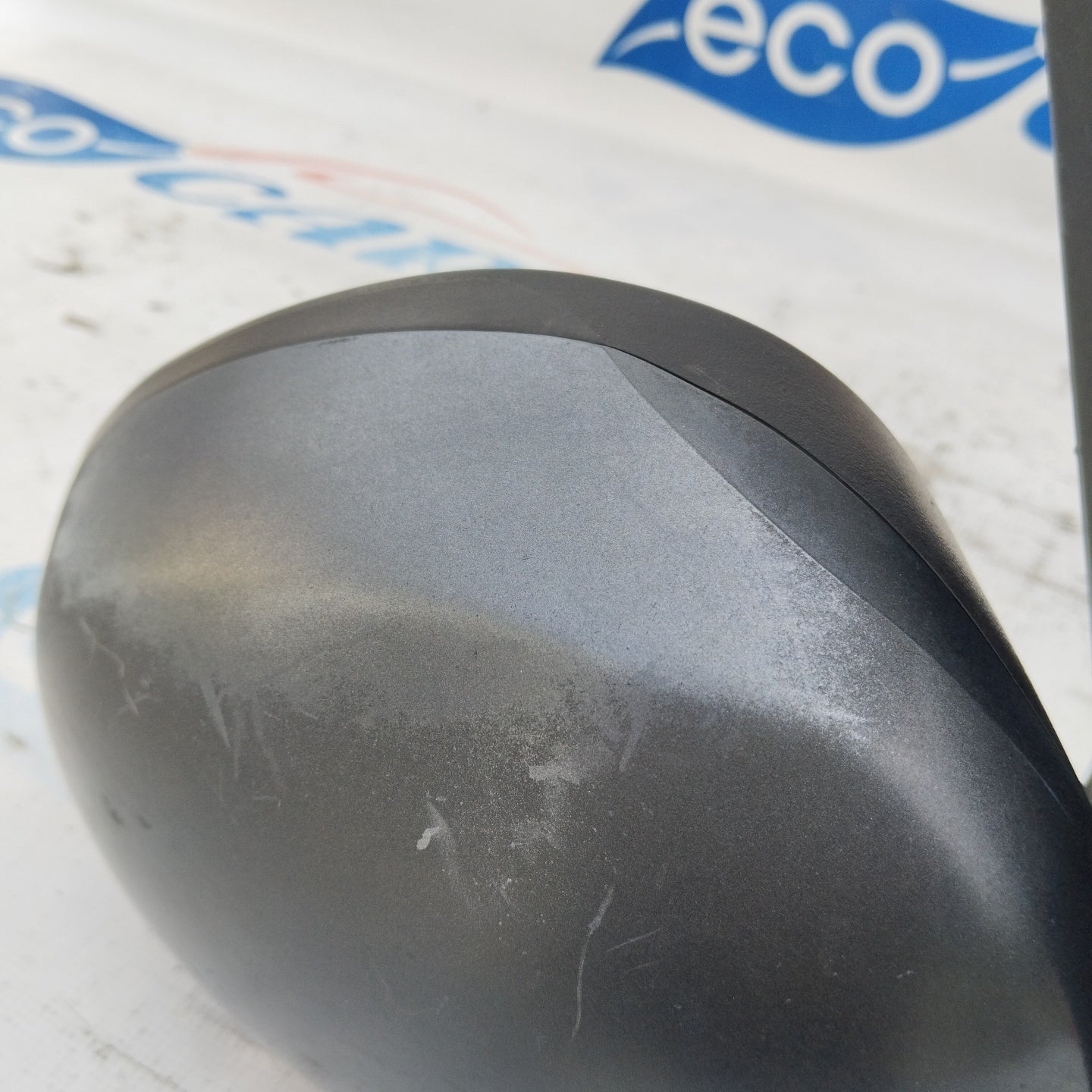 Dark gray manual right mirror Citroen C1 2008 ecoAG4666