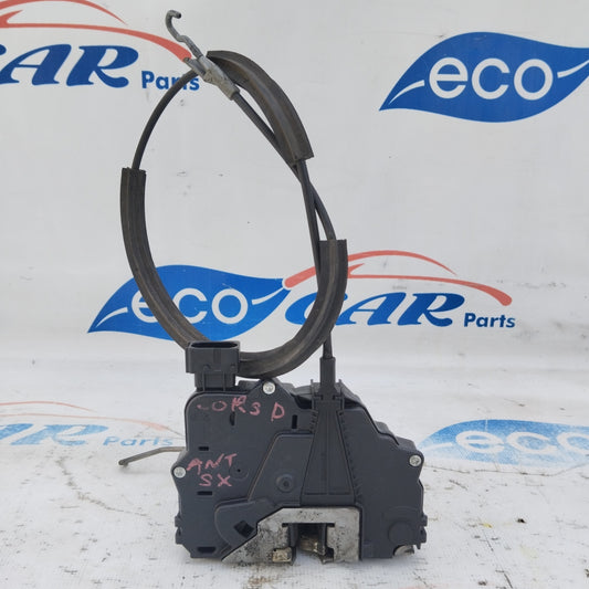 Serratura anteriore sx Opel Corsa D cod.13258271 EE 6 pin ecoAG4668