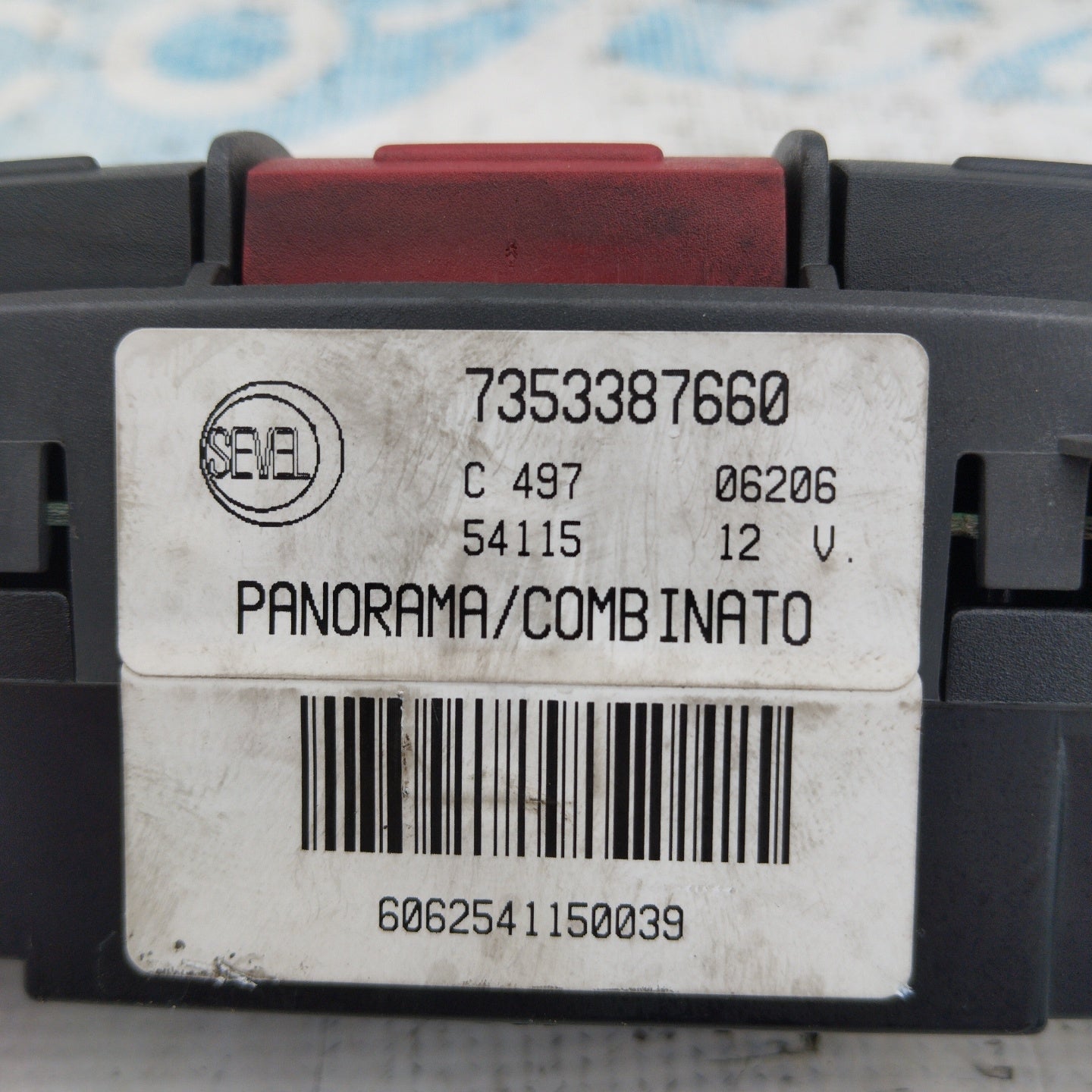 Four arrow control panel Fiat Ducato 2002 code: 7353387660 ecoAG4672