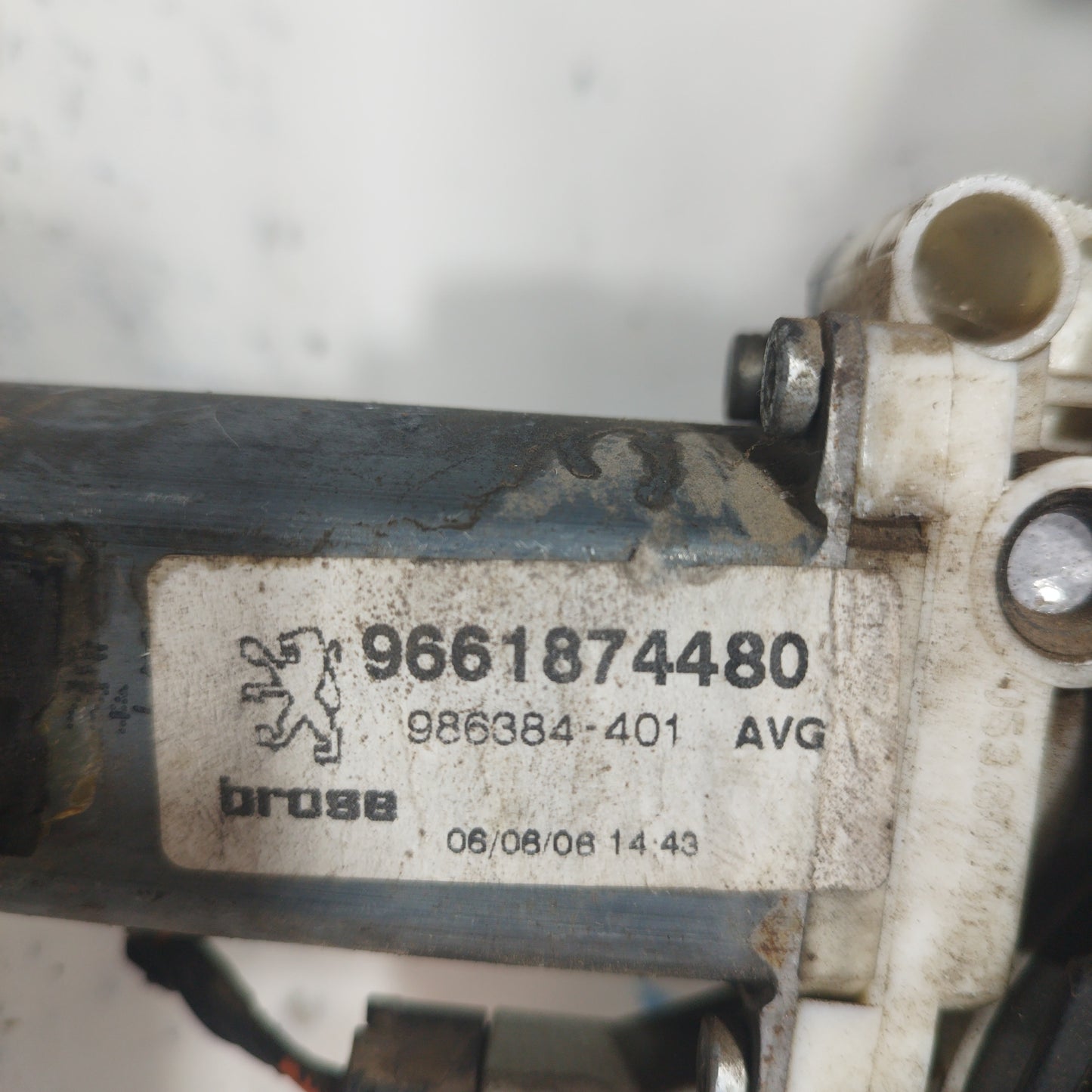 Cremagliera anteriore sx Peugeot 206 cabrio 2004 ecoAC7601