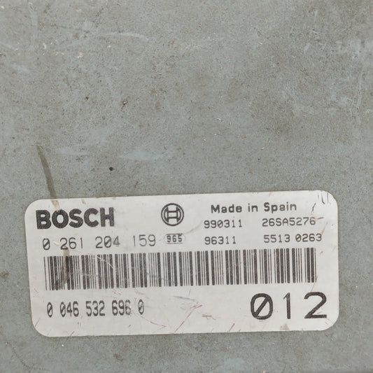 BOSCH engine control unit Fiat Grande Punto GT 1.4 B code: 0261204159 ecoAC7617