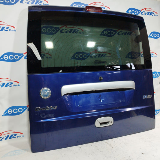 Blue tailgate Fiat Doblò Malibu 2005 ecoAC7618