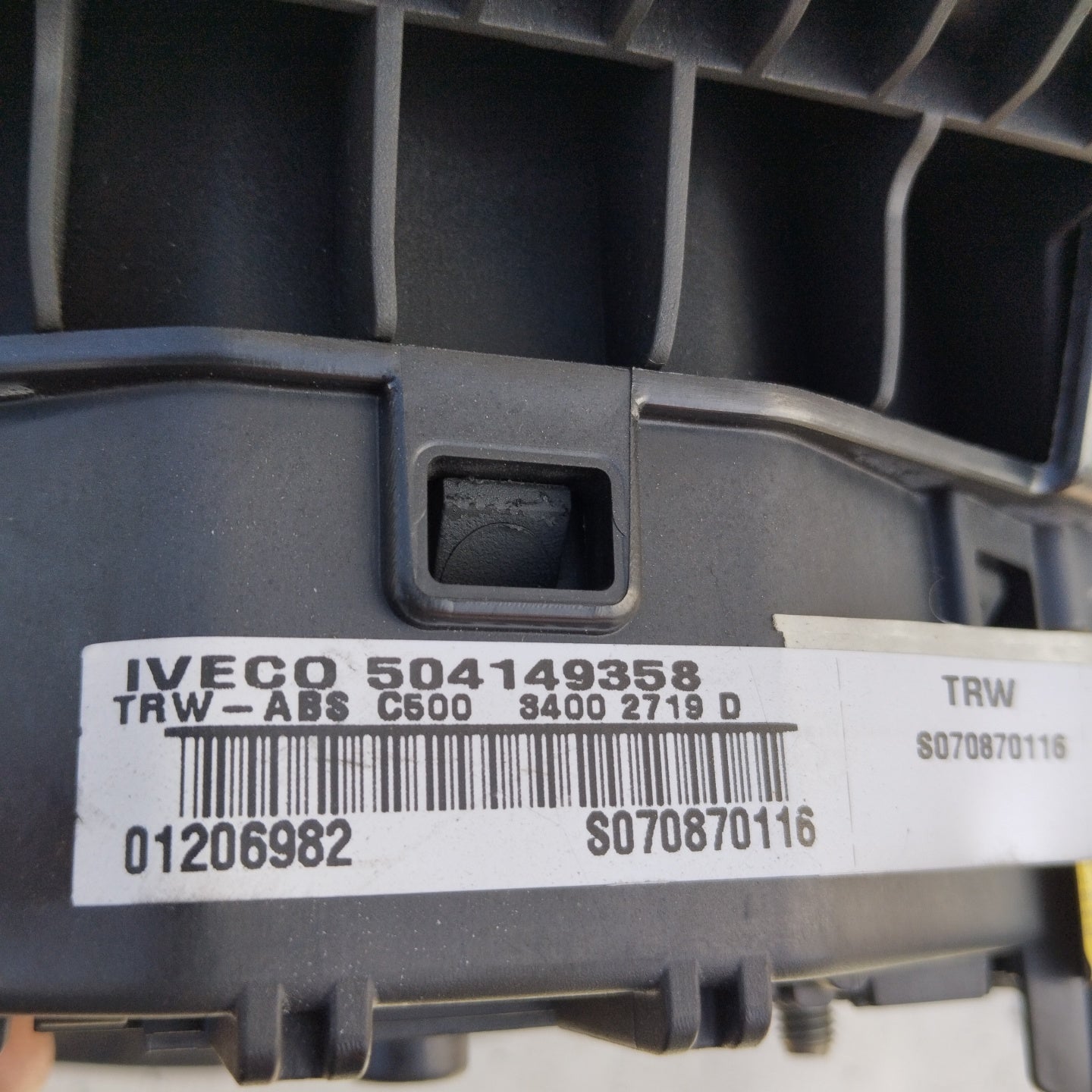 Steering wheel airbag Iveco Daily C15 2006 code: 504149358 ecoAG4707