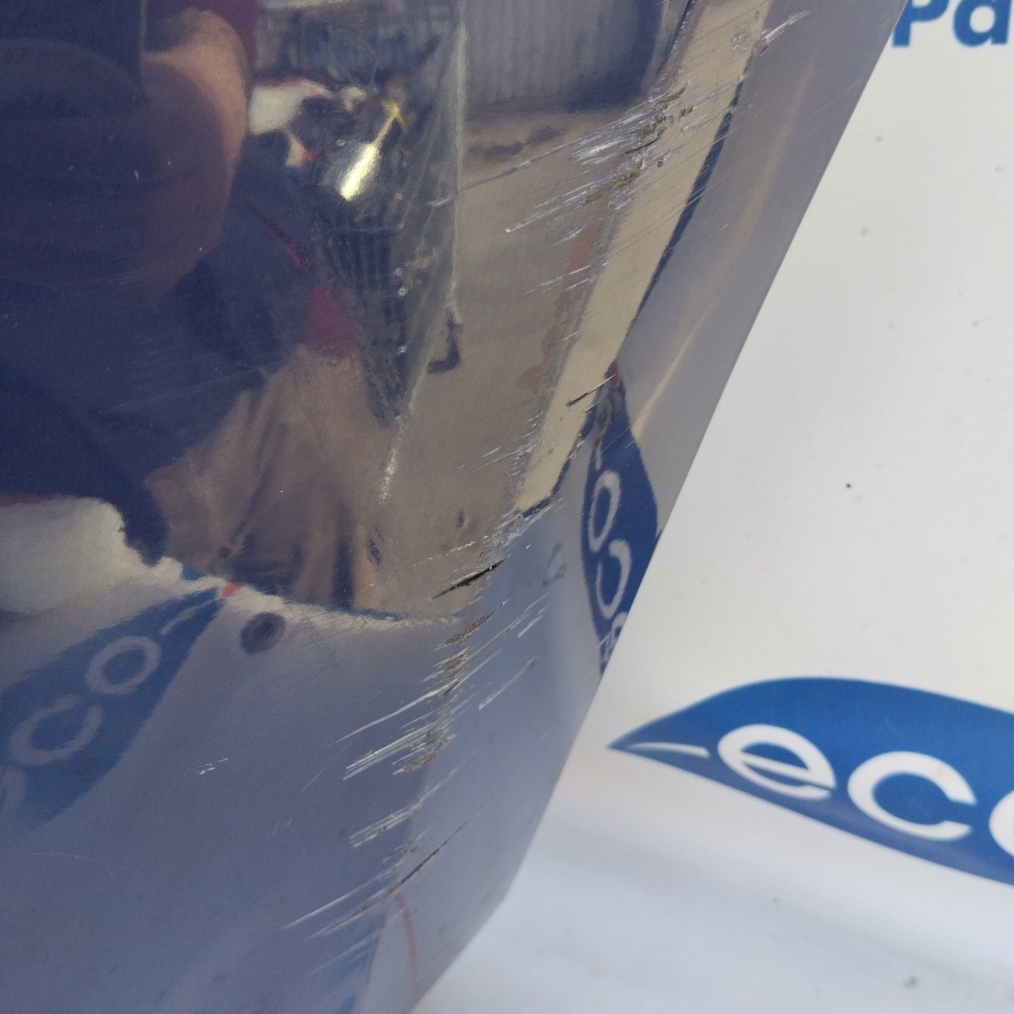 Front bumper blue Renault Twingo 2010 ecoAG4711