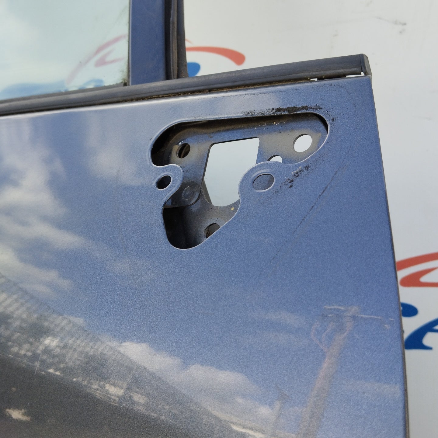 Right front door gunmetal gray Toyota Verso 2009 ecoAG4747