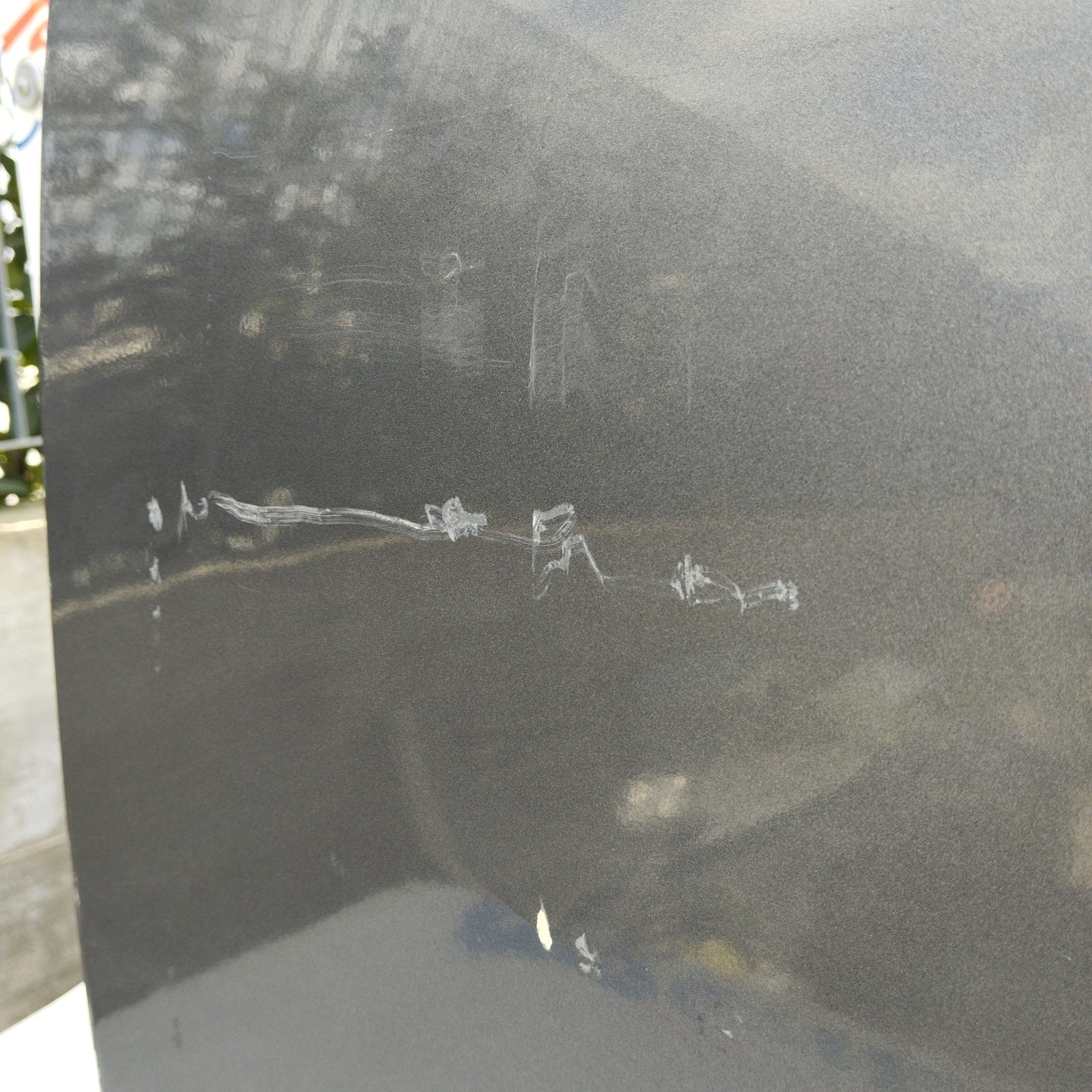 Front door left gunmetal greyToyota Verso 2009 ecoAG4748