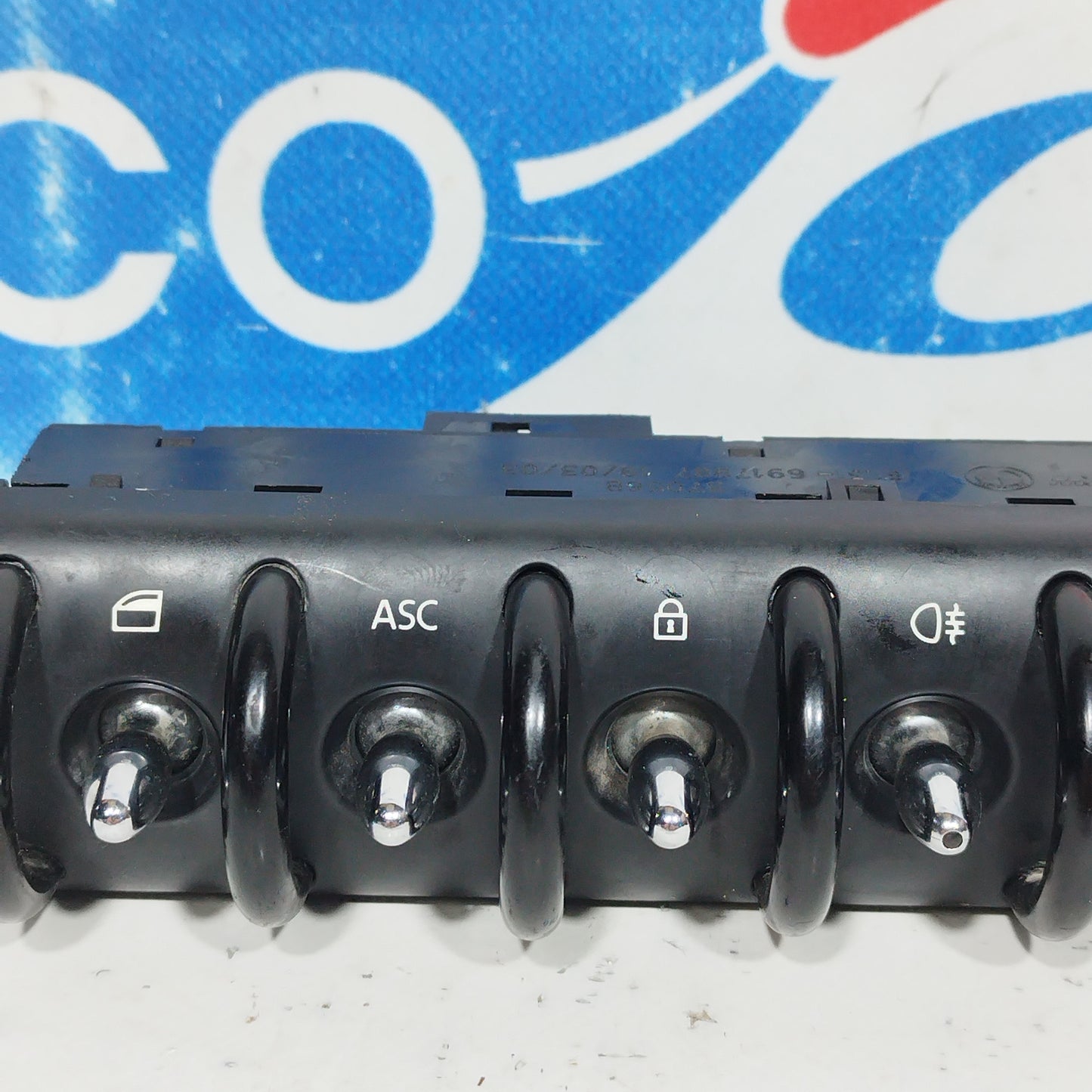Pulsantiera centrale Mini Cooper 2001 cod: 37056B ecoAC7746