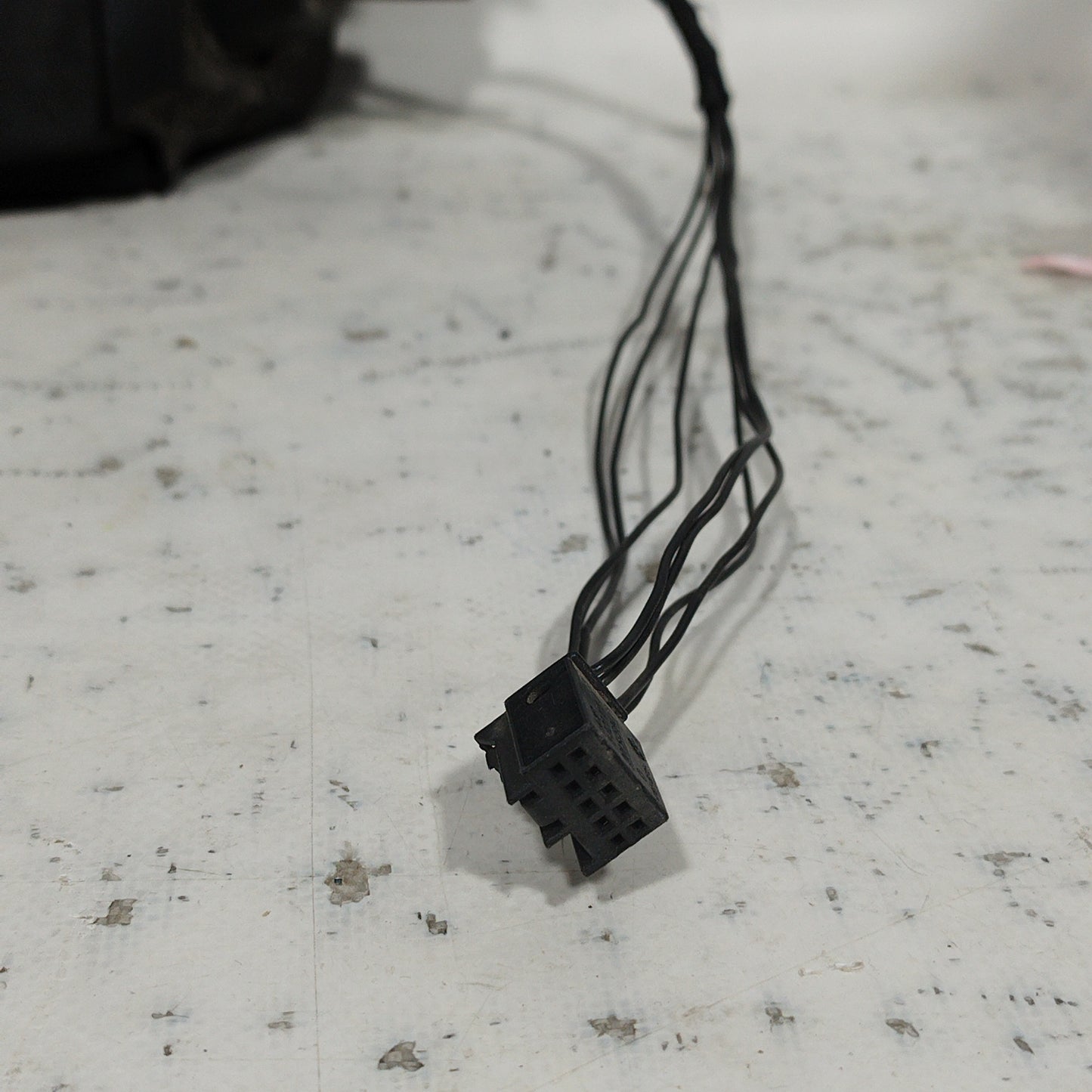 Schwarzer elektrischer Außenspiegel links für Mercedes A-Klasse, Baujahr 2006, 7-adrig, ecoAC7768