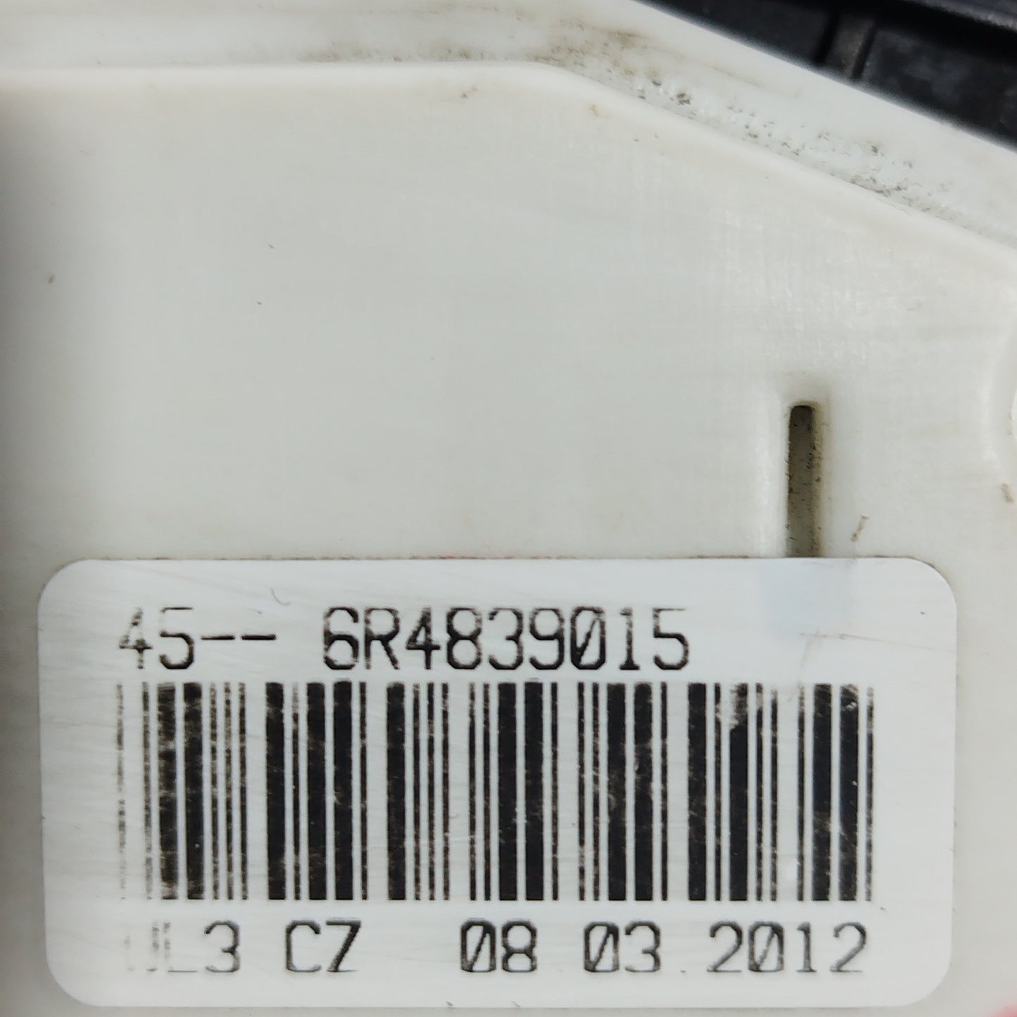 Rear left lock Volkswagen Polo 2012 Cod. 6R4839015 ecoAC7773