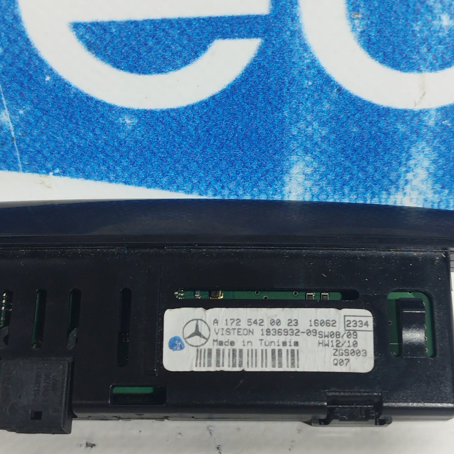 Display sensore di parcheggio Mercedes Classe A W176 2012-2018 cod: A1725420023 ecoAC7807