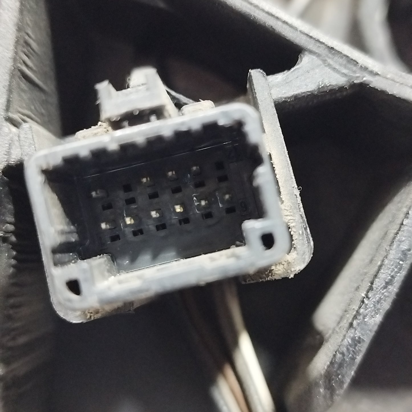 Linker elektrischer Außenspiegel, grau, Renault Megane, Baujahr 2010, 10-adrig, ecoAC7826