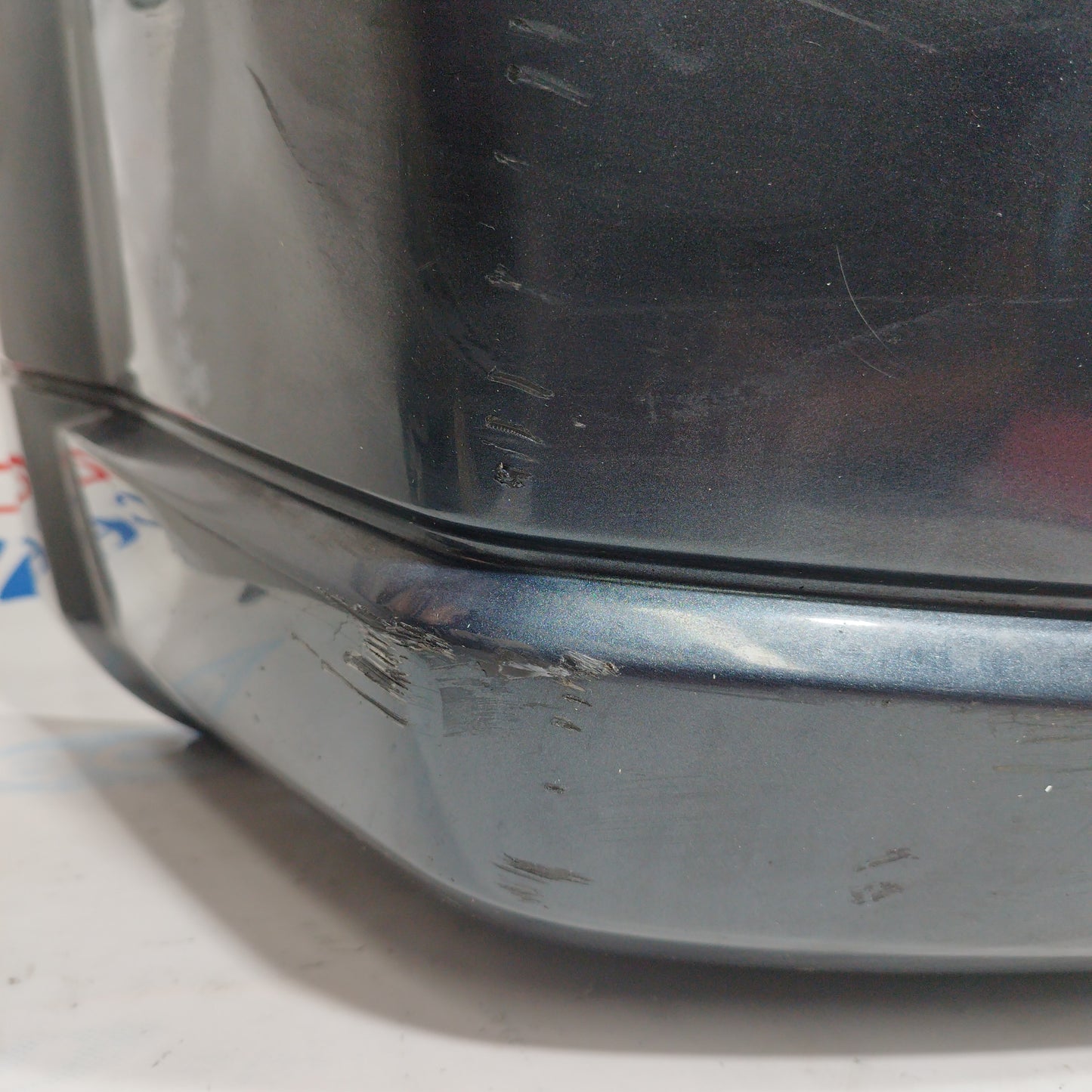 Dunkelgraue Heckstoßstange 2008 Dodge Caliber ecoAC7855