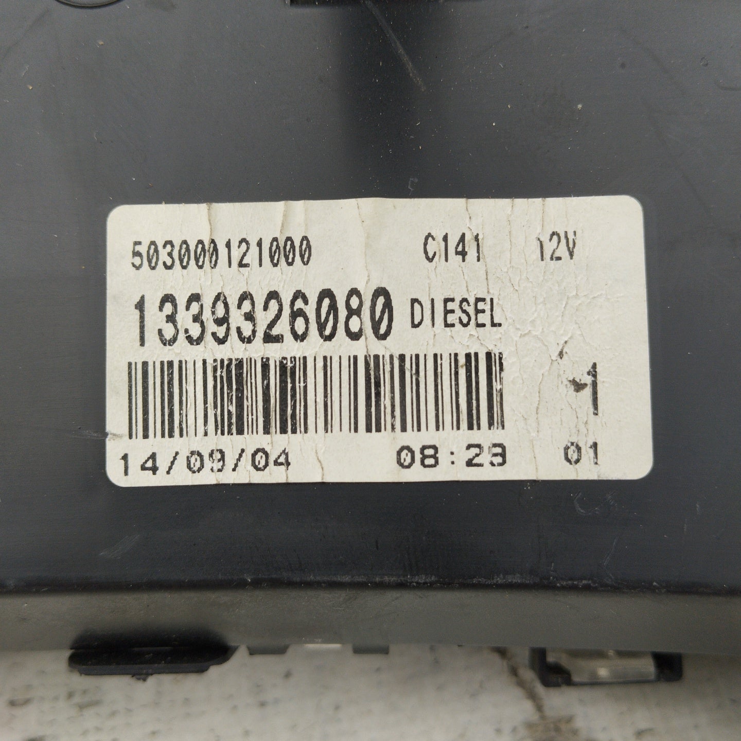 Instrument panel Fiat Ducato 2.8 JTD 2004 code: 1339326080 ecoAG4820