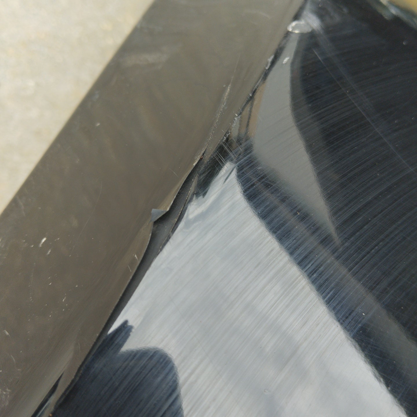 Paraurti posteriore nero Alfa Romeo Mito 2011 ecoAG4824