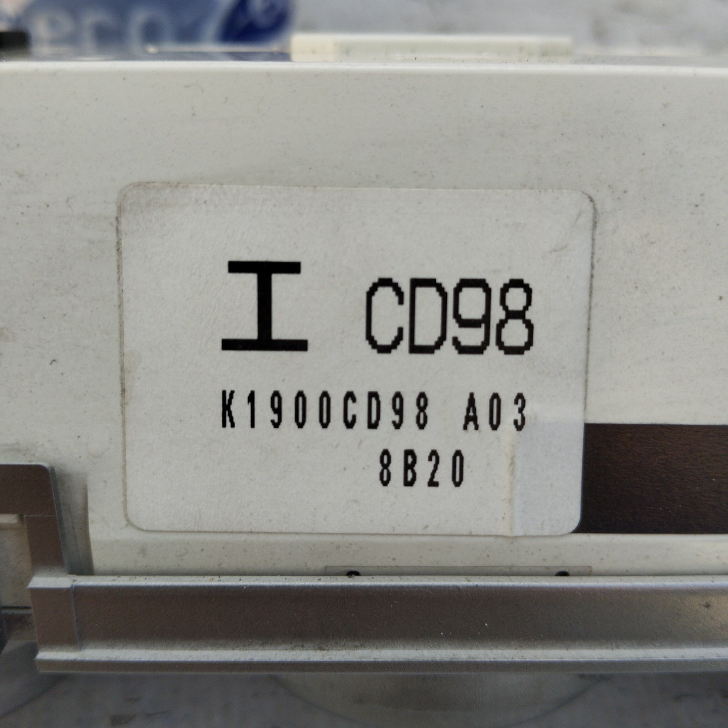 Mazda 5 2007 digitales Klimabedienteil Code k1900cd98 ecoAG4863