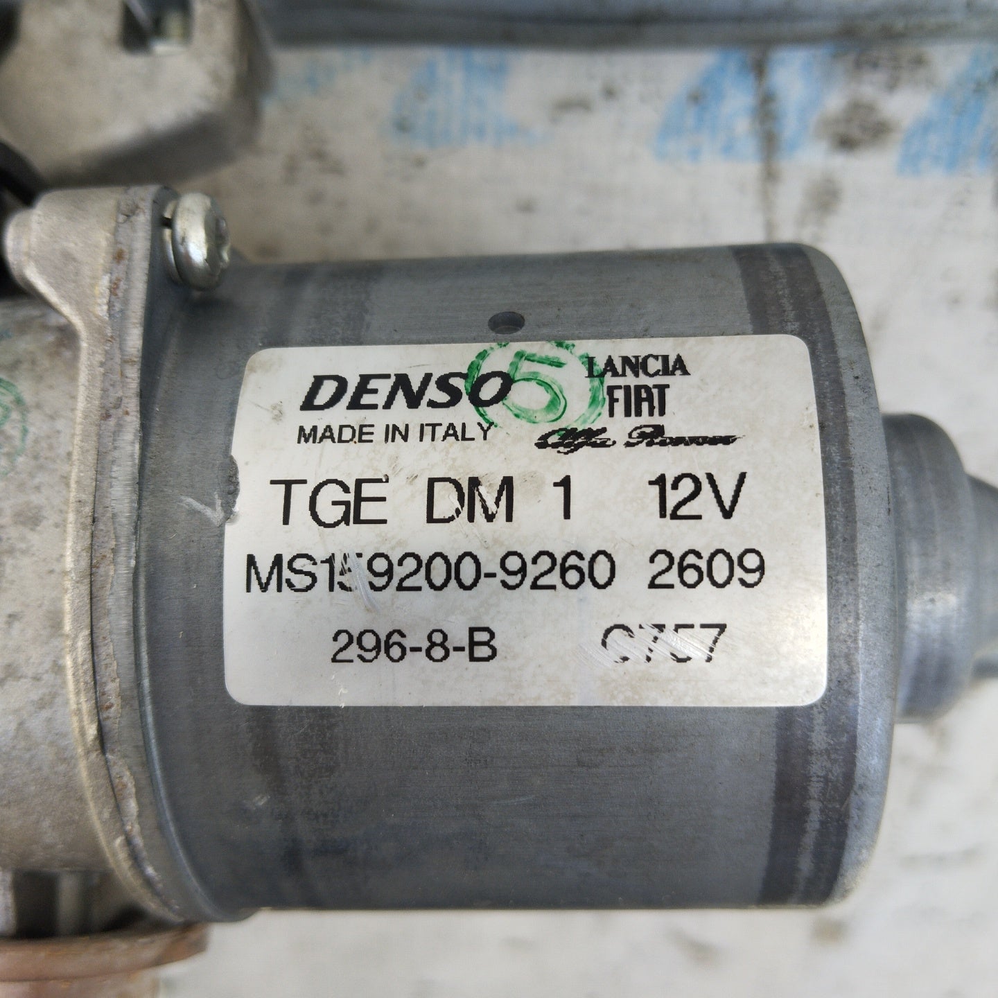 Front windshield wiper motor Fiat New Panda code: ms159200-9260 4pin ecoAG4866