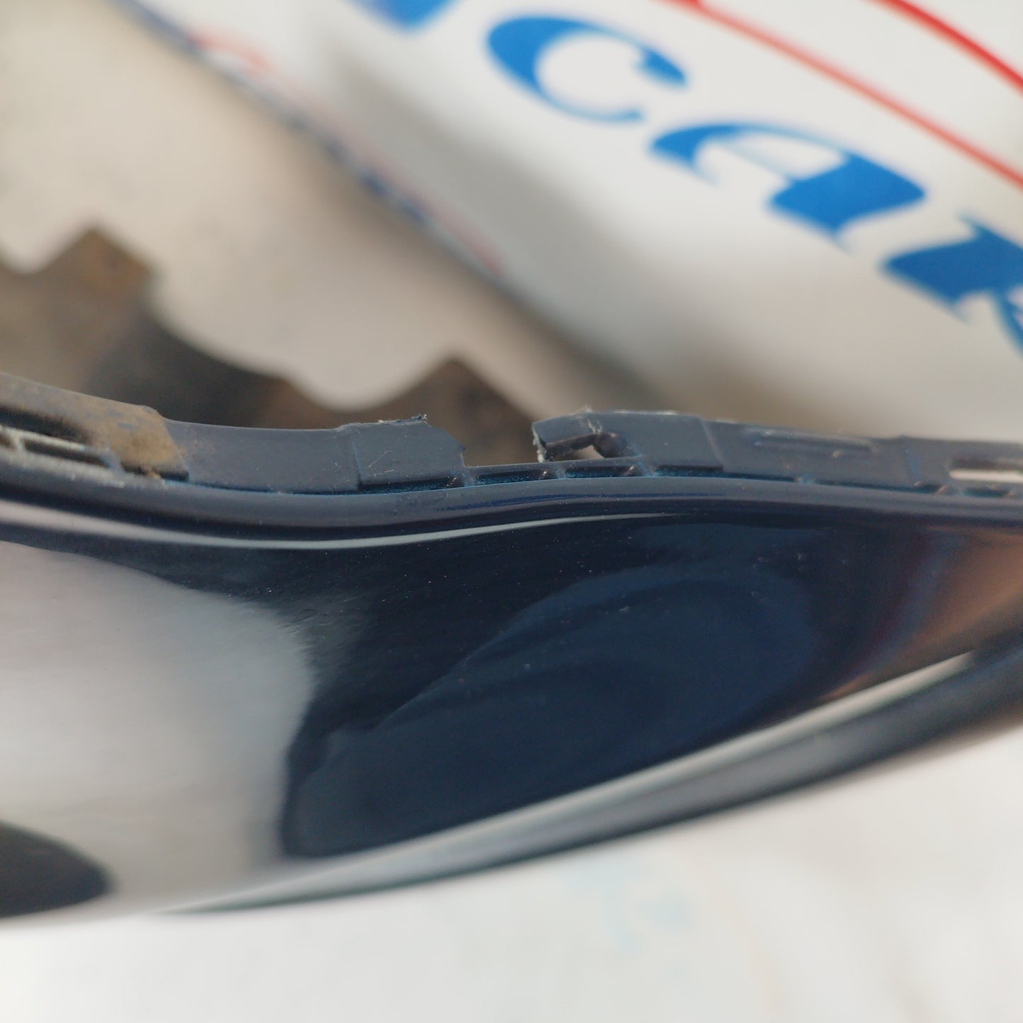 Blue rear bumper Fiat 16 2012 ecoAC7952