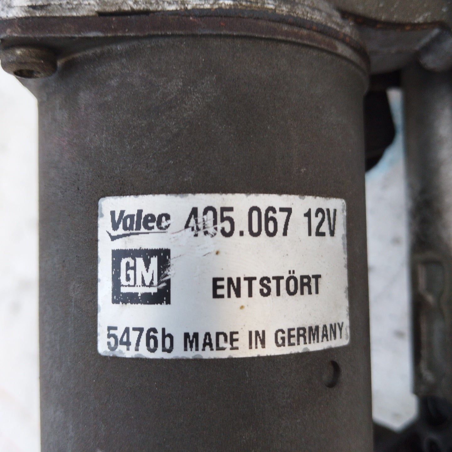 Front windshield wiper motor Opel Corsa D Cod. 405.067 ecoAG4908