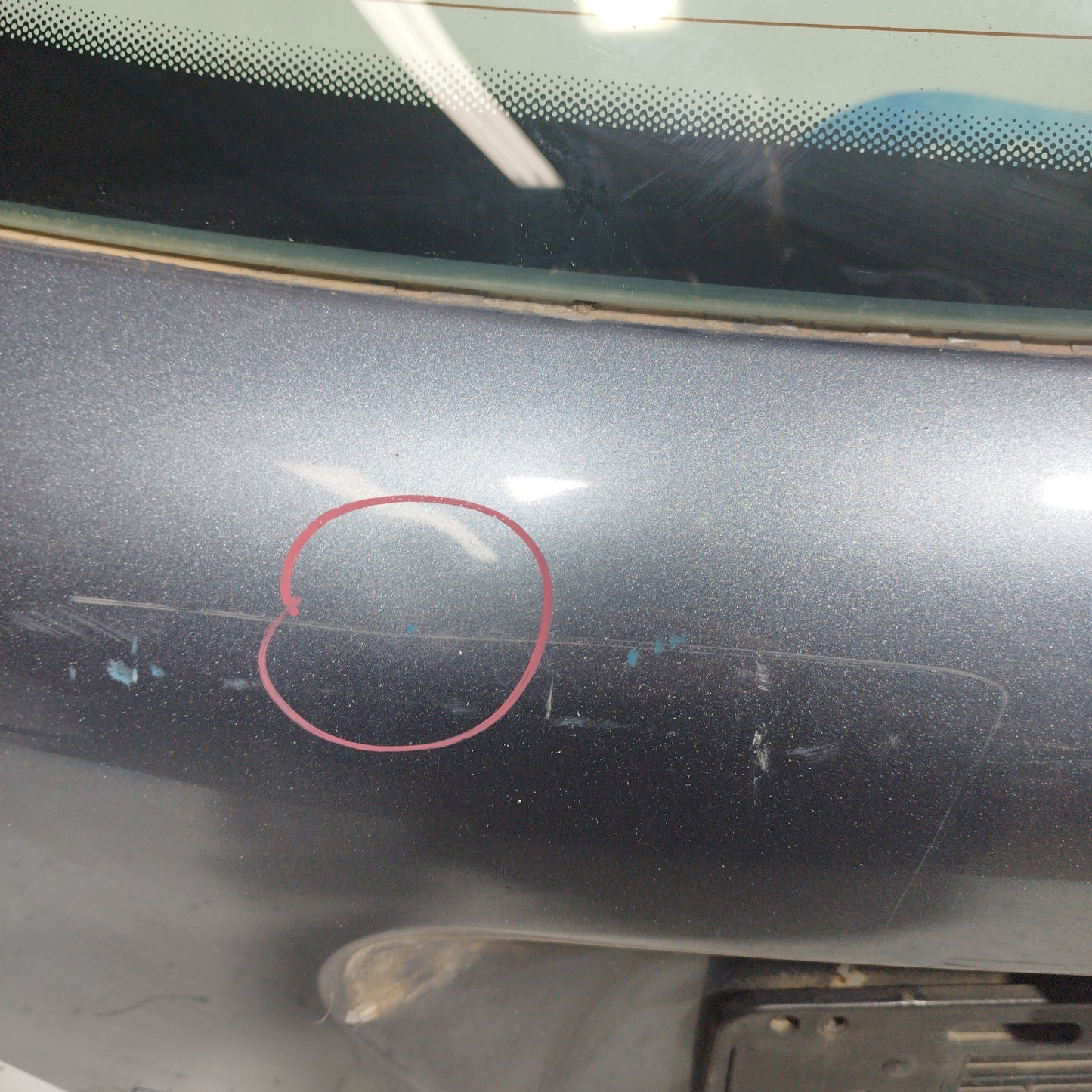 Portellone grigio scuro Peugeot 207 2006 ecoAC4248