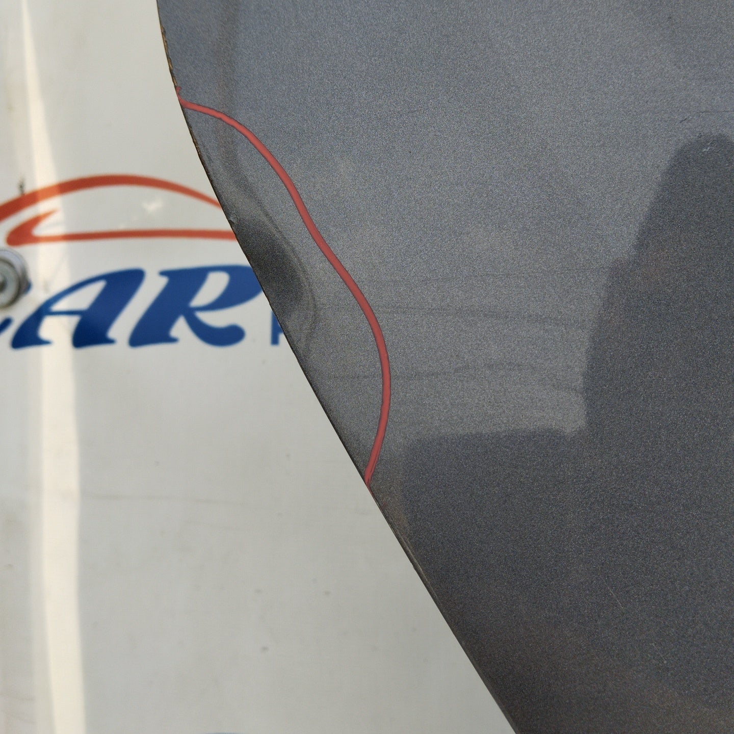 Rear door right grey Toyota Verso 2009 ecoAG4920