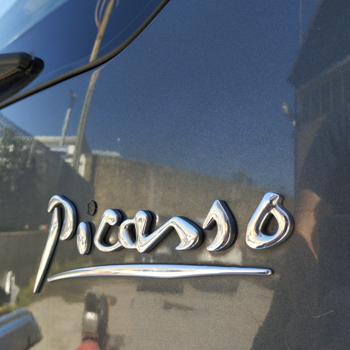 Citroen C3 Picasso Heckklappe anthrazitgrau 2010 ecoAG4955