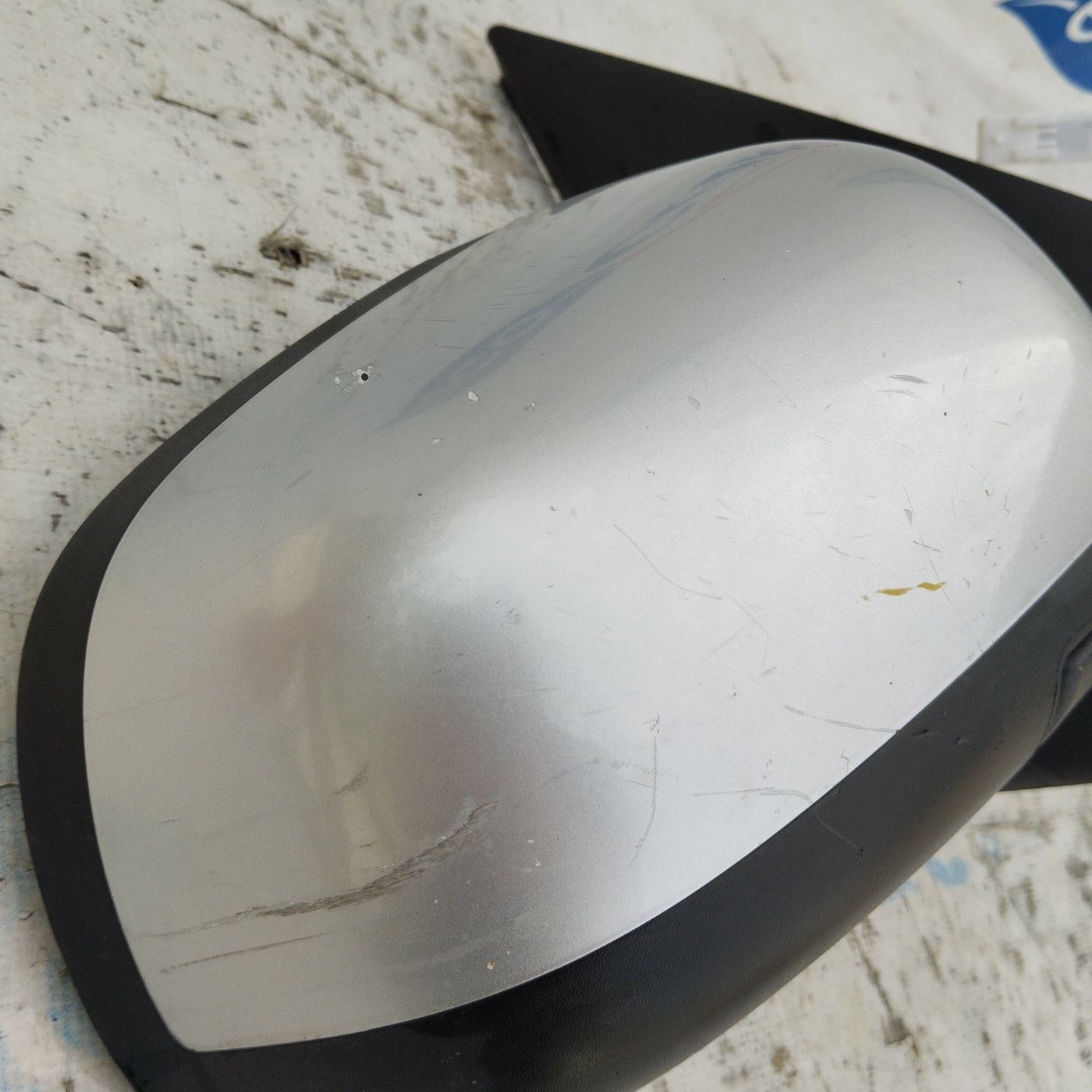 Right mirror silver grey Dacia Lodgy 7 pin 2012 ecoAG4981