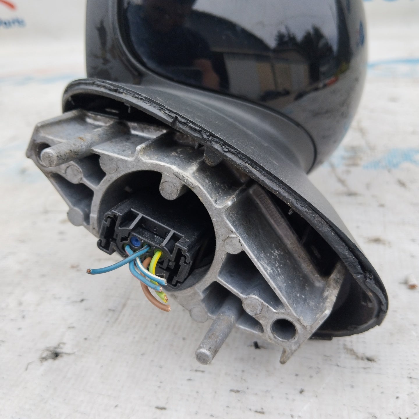 Mini Cooper R56 5-adrig elektrischer rechter Außenspiegel schwarz ecoAG4993