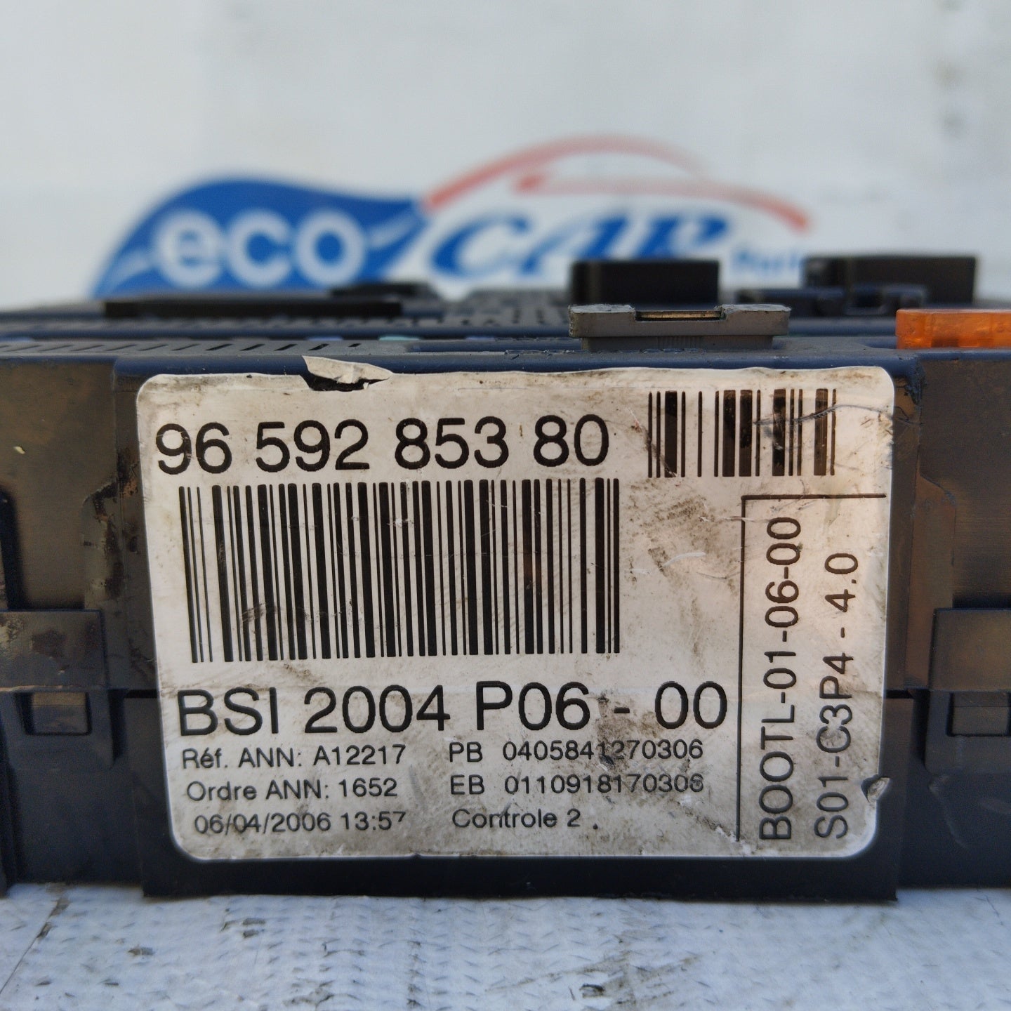 Steuergerät für Karosserieelektronik Peugeot 207 1.4 B, Code: 9659285380 ecoAG5013