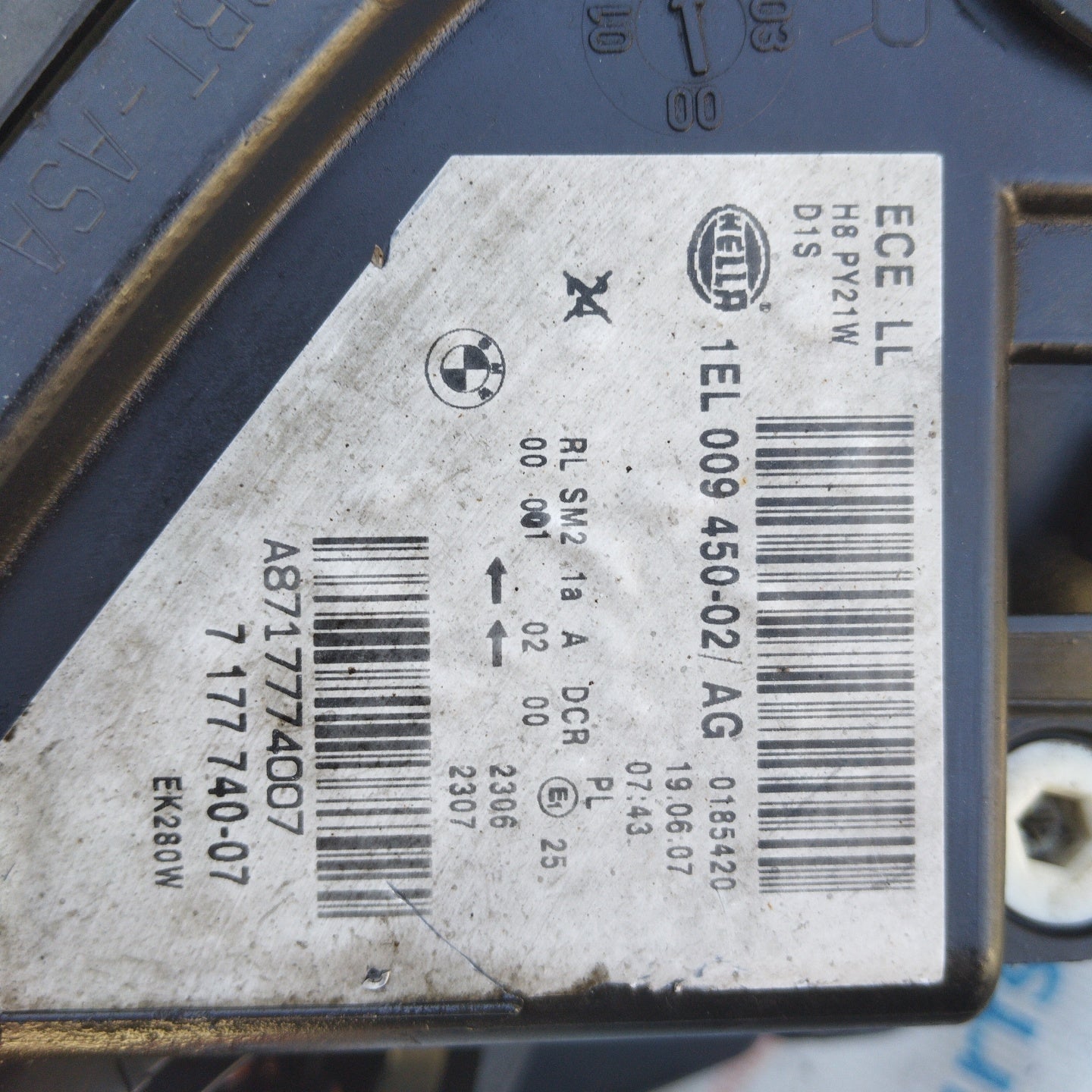 Fanale anteriore dx Xenon BMW Serie 5 e60 ecoAG5056