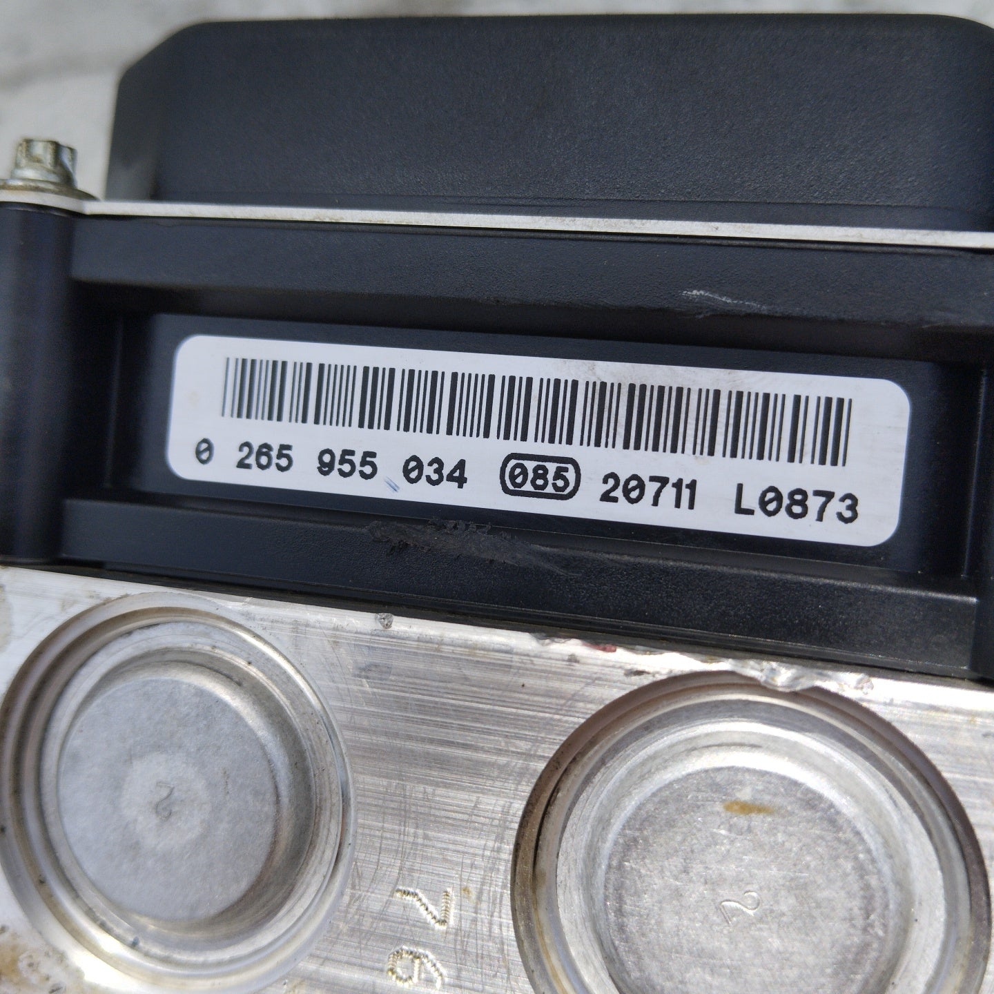 ABS Volkswagen Polo 1.2 B 2012 code: 0265955034 ecoAG5117