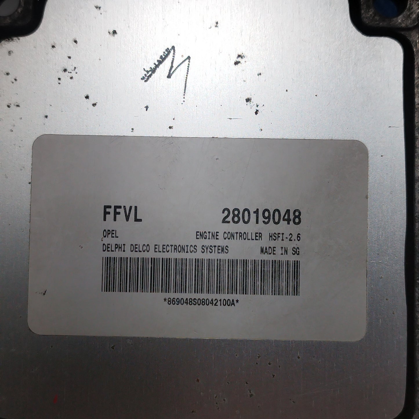 Centralina motore Opel Combo 1.6 B 2005 cod: 28019048 ecoAC8231