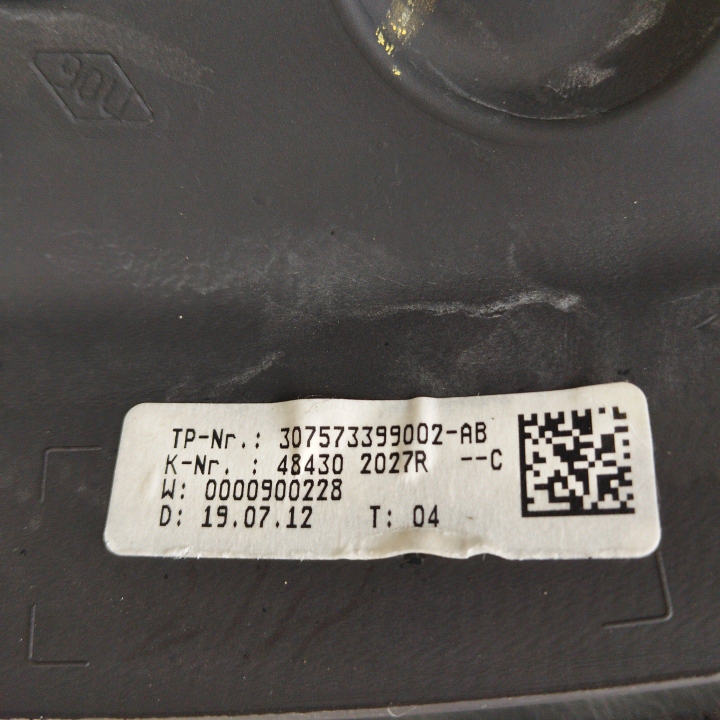 Steering wheel with controls Dacia Lodgy 2012 Cod.484302027R ecoAG5124