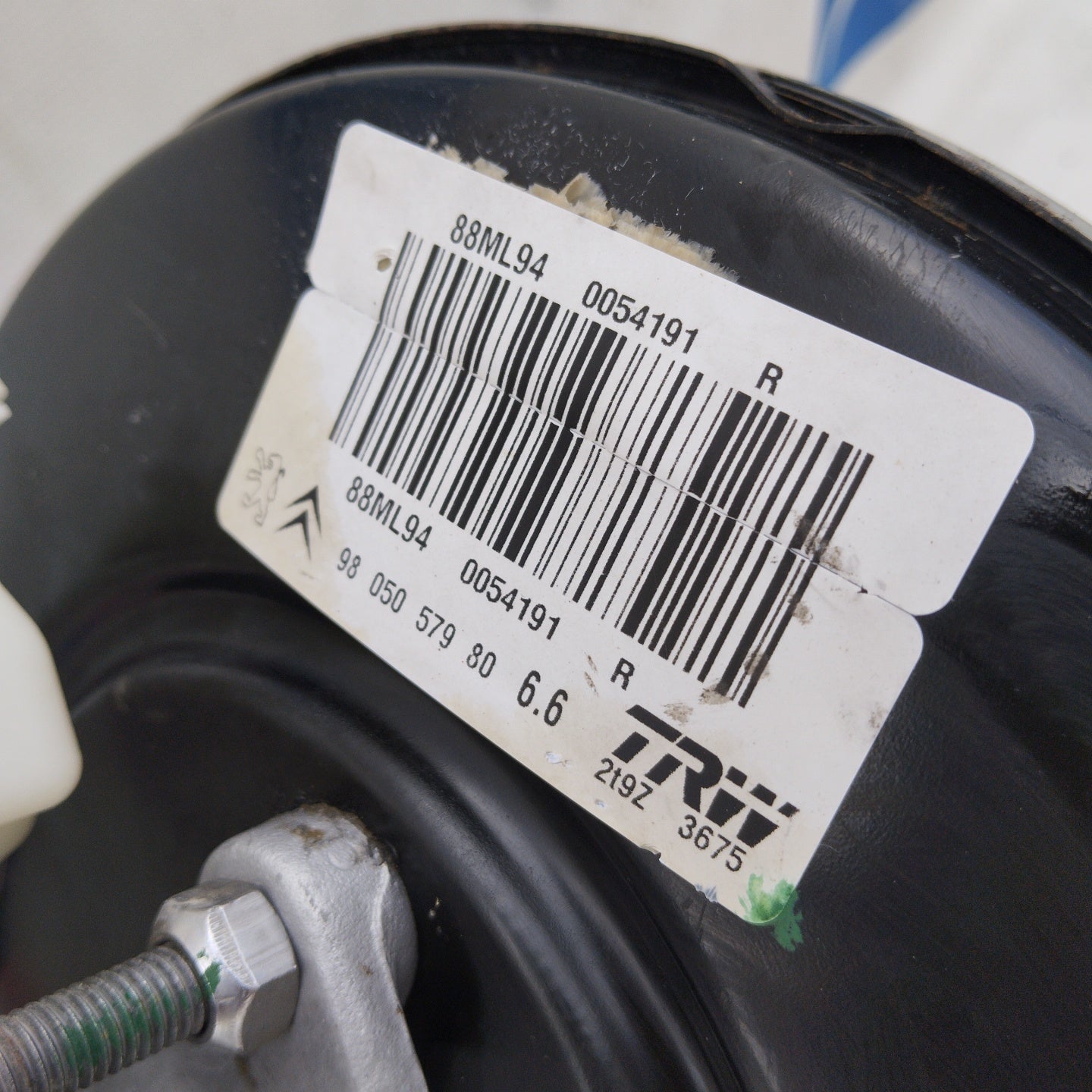 Bremskraftverstärker Citroen C3 Picasso 1.6 HDI 2013 Teilenummer: 9805057980 ecoAG5137