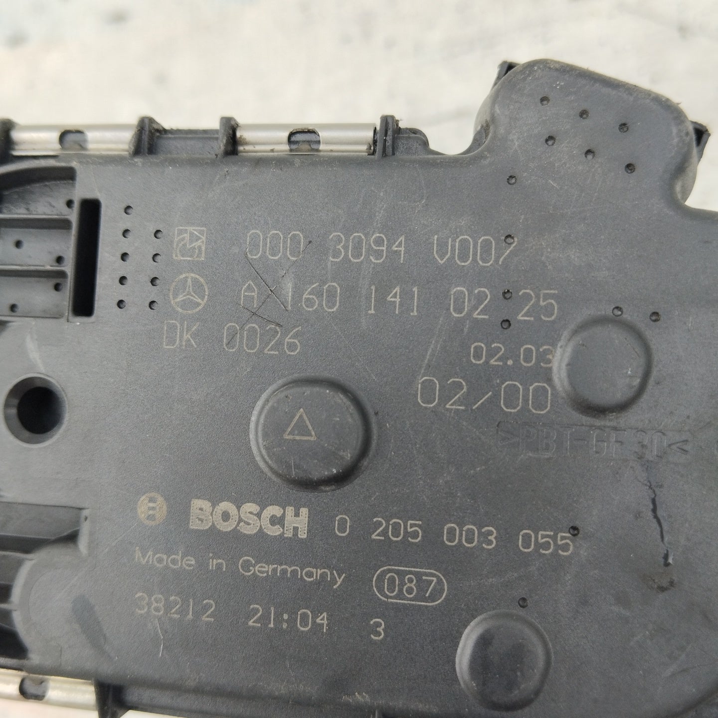 Corpo farfallato Smart Fortwo 450 700 B cod: 0205003055 ecoAG5150