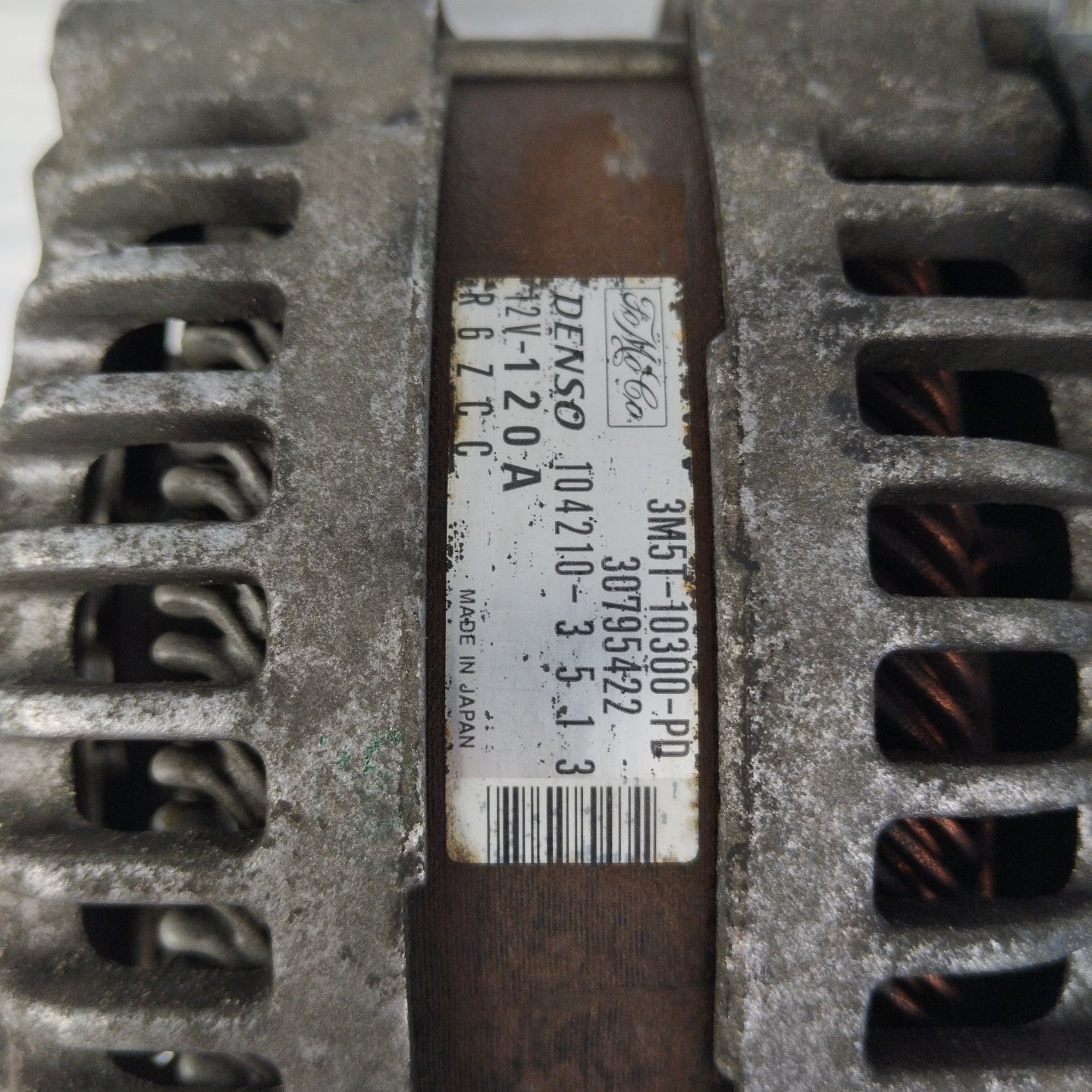 Alternatore Ford Focus 1.6 D 2008 cod: 3m5t-10300-pd ecoAG5163
