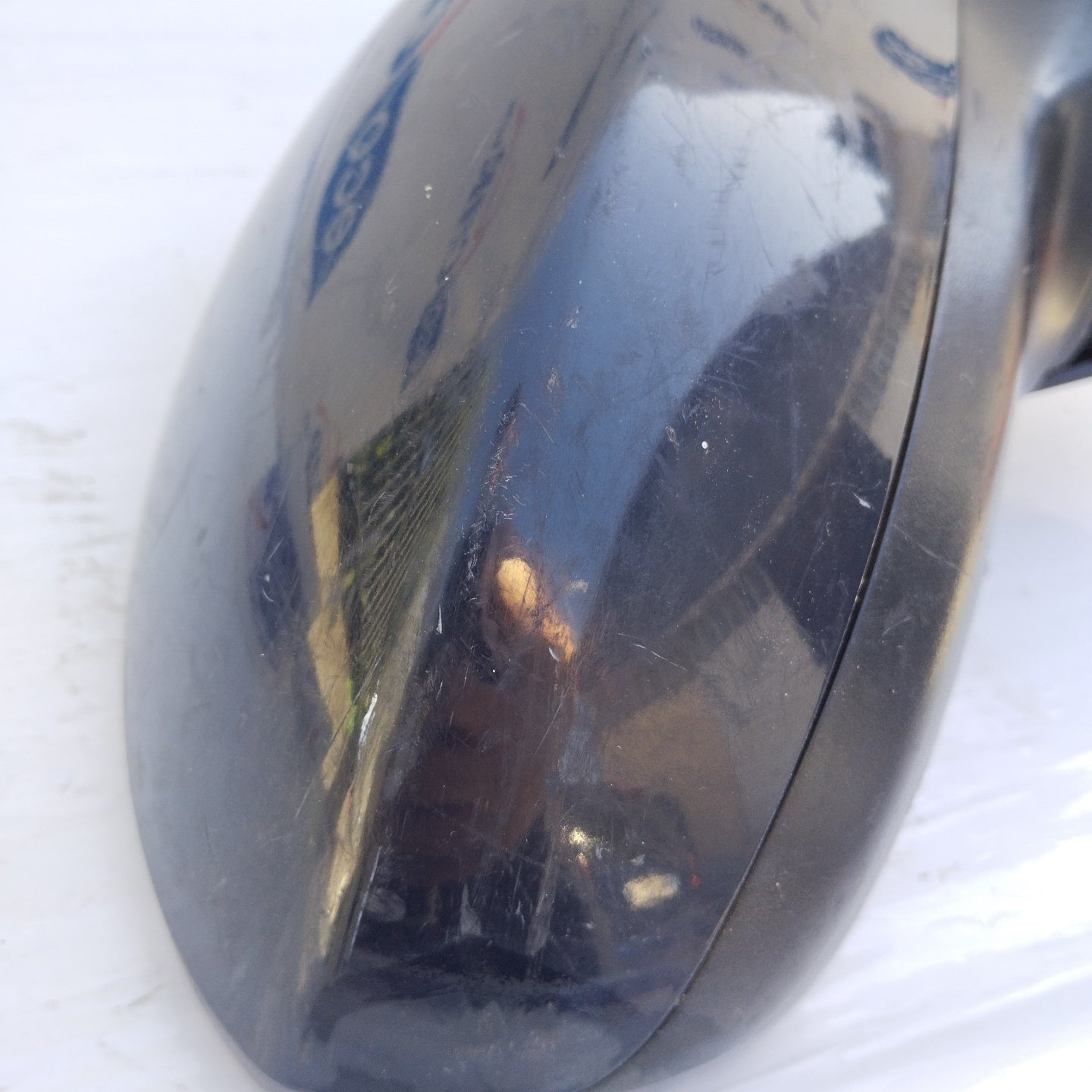 Fiat Grande Punto 7-poliger elektrischer rechter Spiegel, blau, ecoAG5177