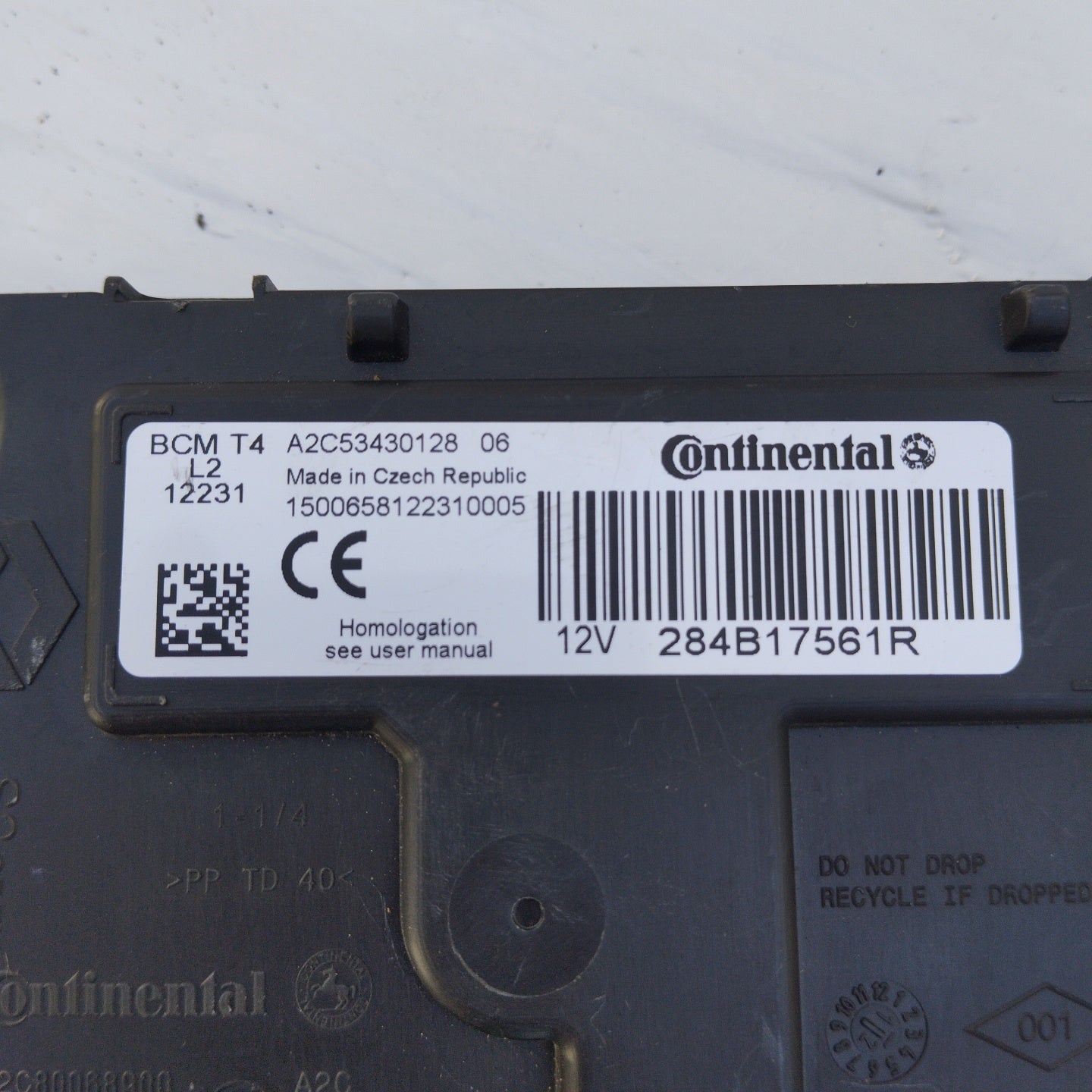 Dacia Lodgy 1.5 DCI 2012 Internes Steuergerät Steuergerätecode: A2C5343012806 EcoAG5184