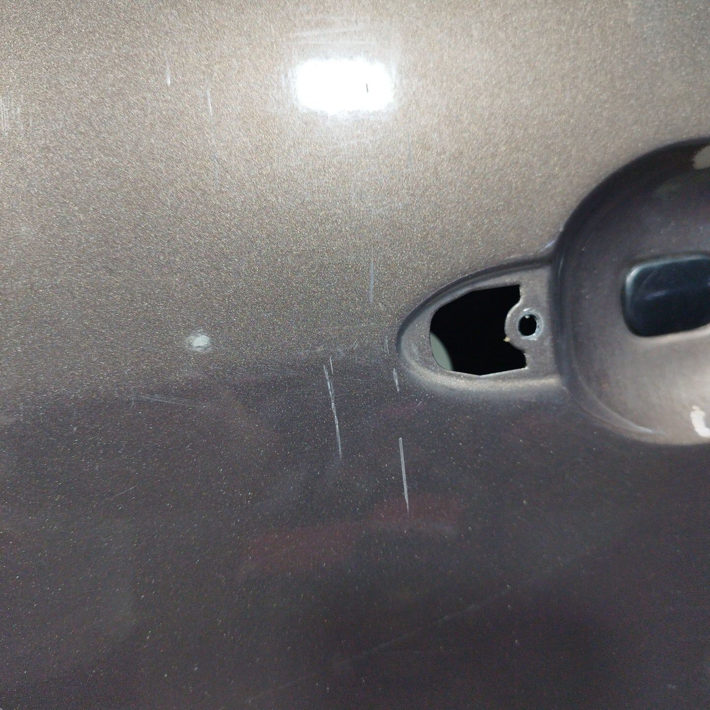 Front door left bronze Renault Scenic 2011 ecoAC8344