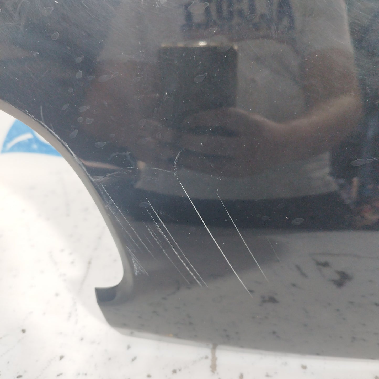 Schwarze Motorhaube Smart Fortwo 451 2010 ecoAC8348