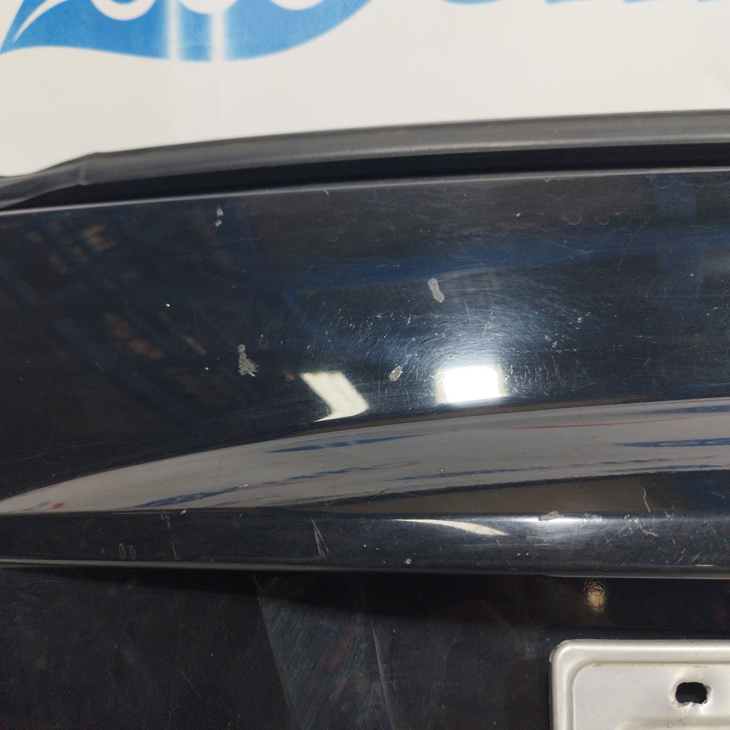 Schwarzer Kofferraumdeckel Smart Fortwo 451 2010 ecoAC8361