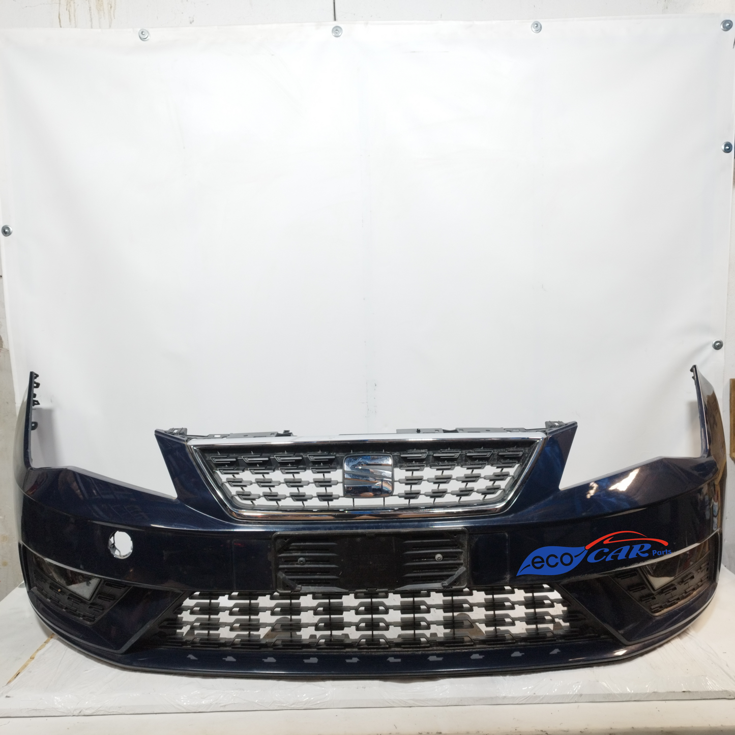 Paraurti anteriore blu scuro Seat Leon 2017 ecoAC11902