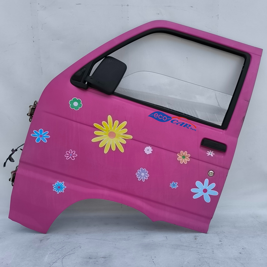 Linke Tür, rosa Piaggio Porter, Baujahr 1998, ecoAG7293