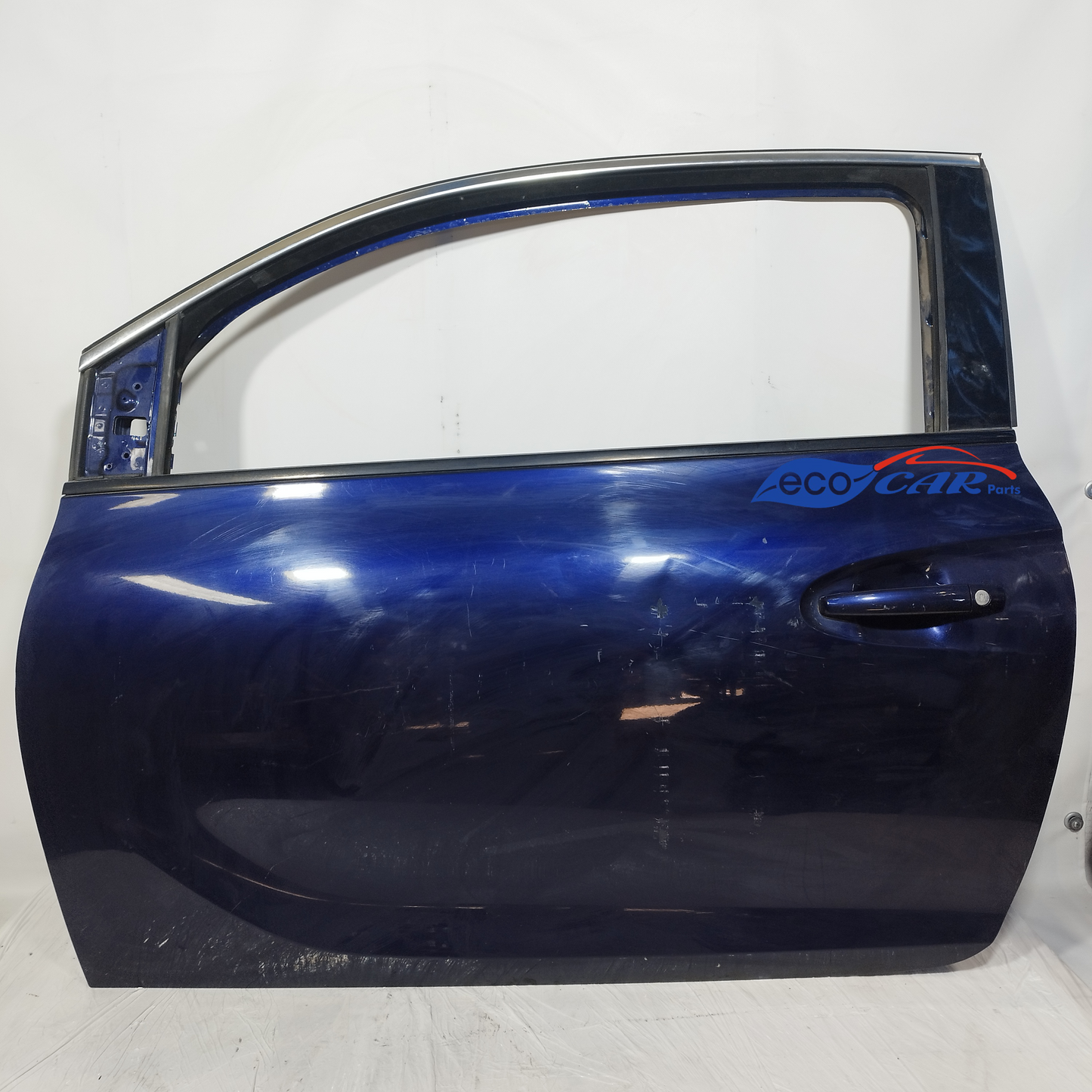 Dunkelblaue linke Vordertür Opel Adam 2012 ecoAC12280