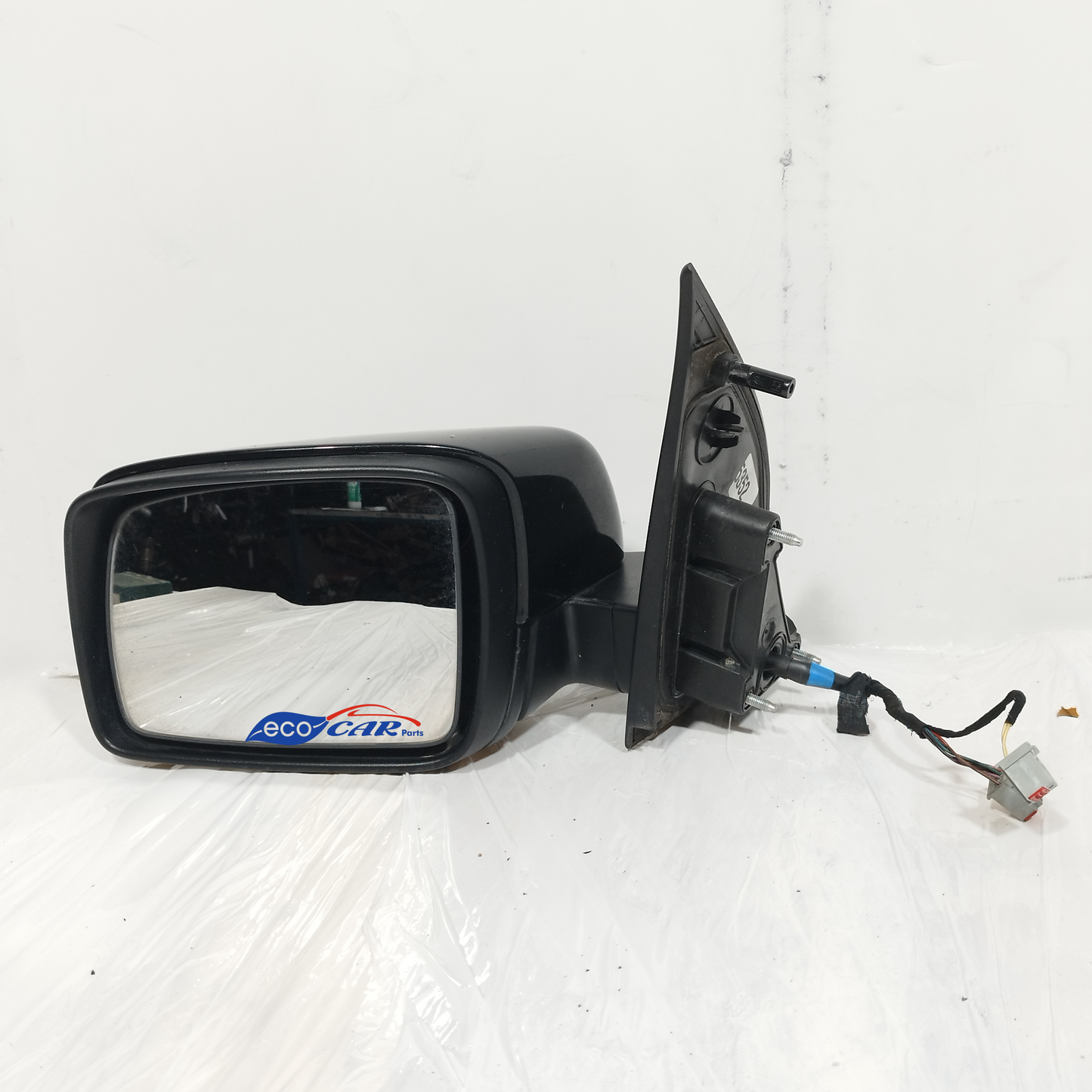 Land Rover Freelander 2007 Schwarzer elektrischer Außenspiegel links 7-adrig ecoAC12918