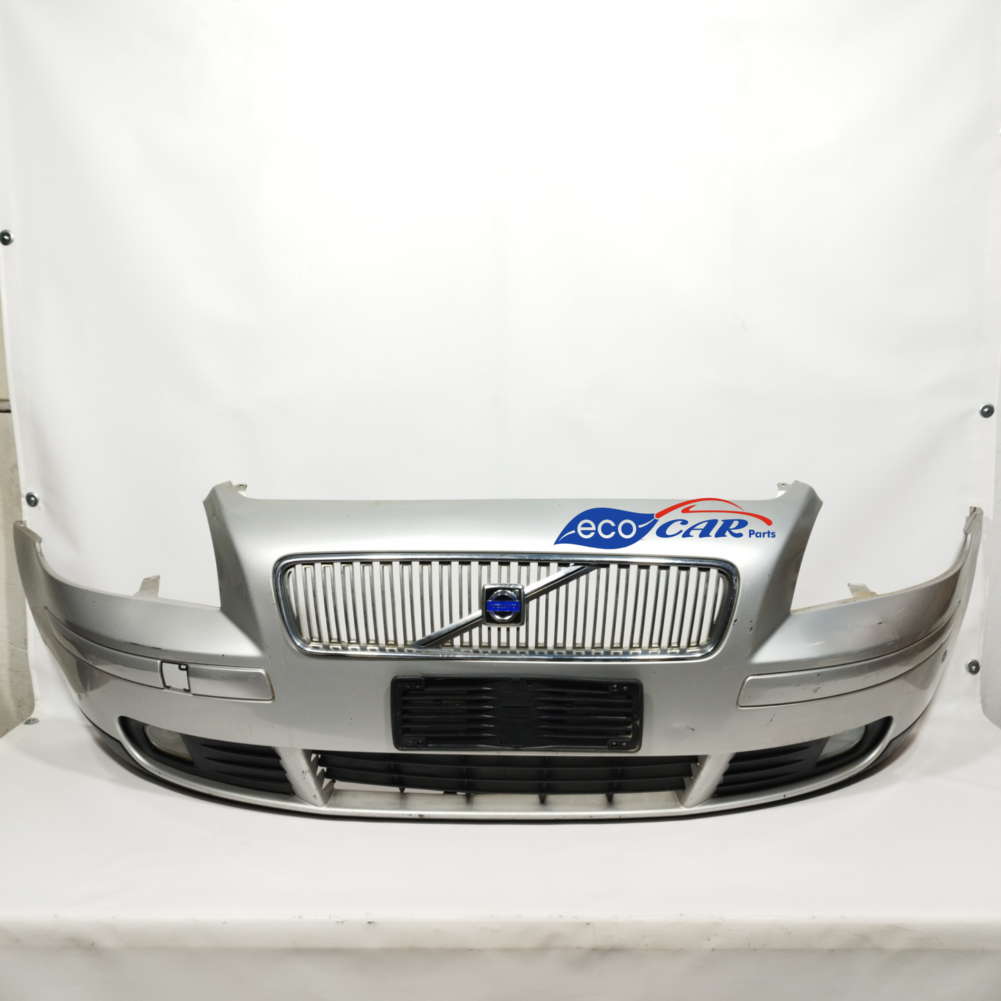 Paraurti anteriore grigio argento Volvo V50 2007 ecoAC11437