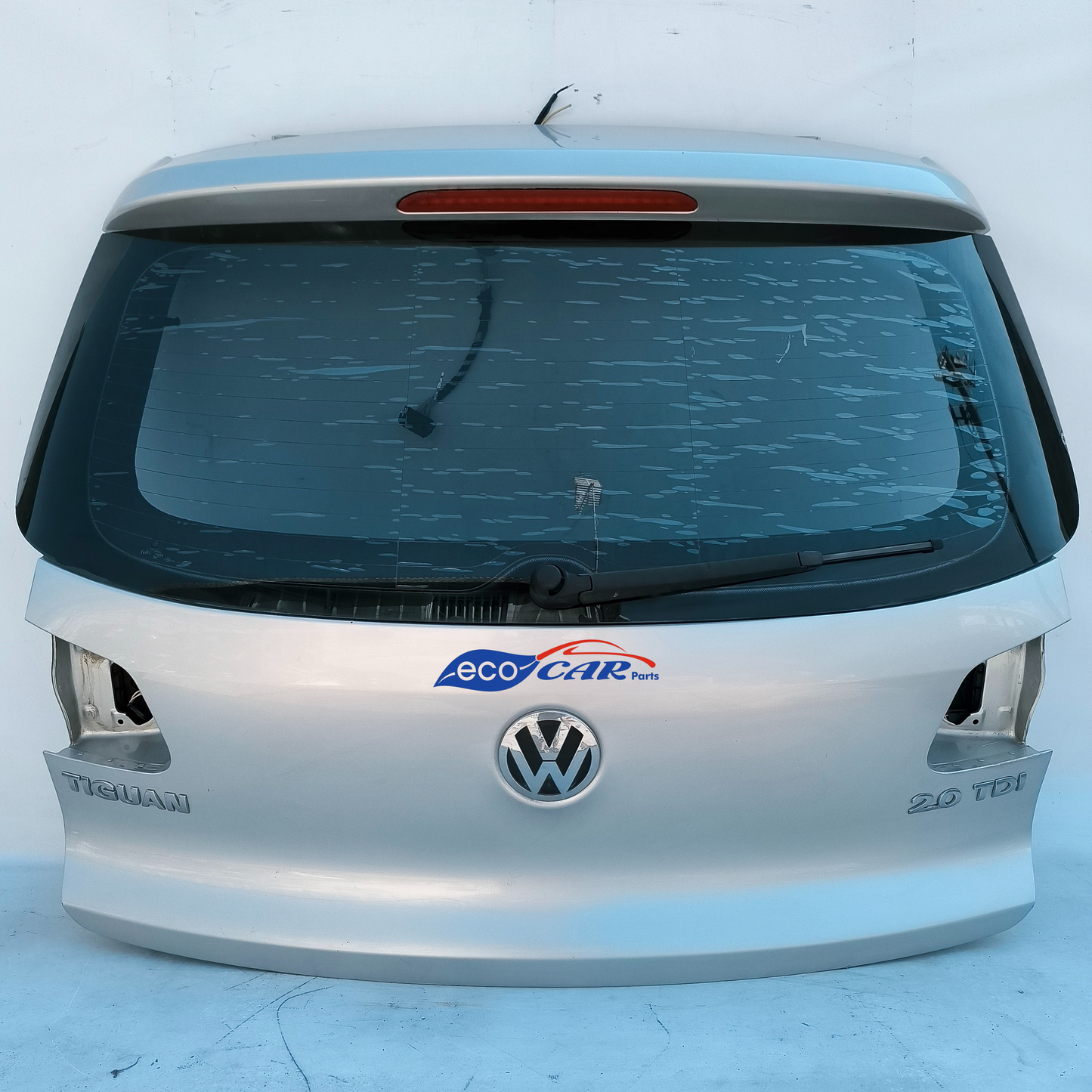 Volkswagen Tiguan 2009 ecoAG7260 silbergraue Heckklappe